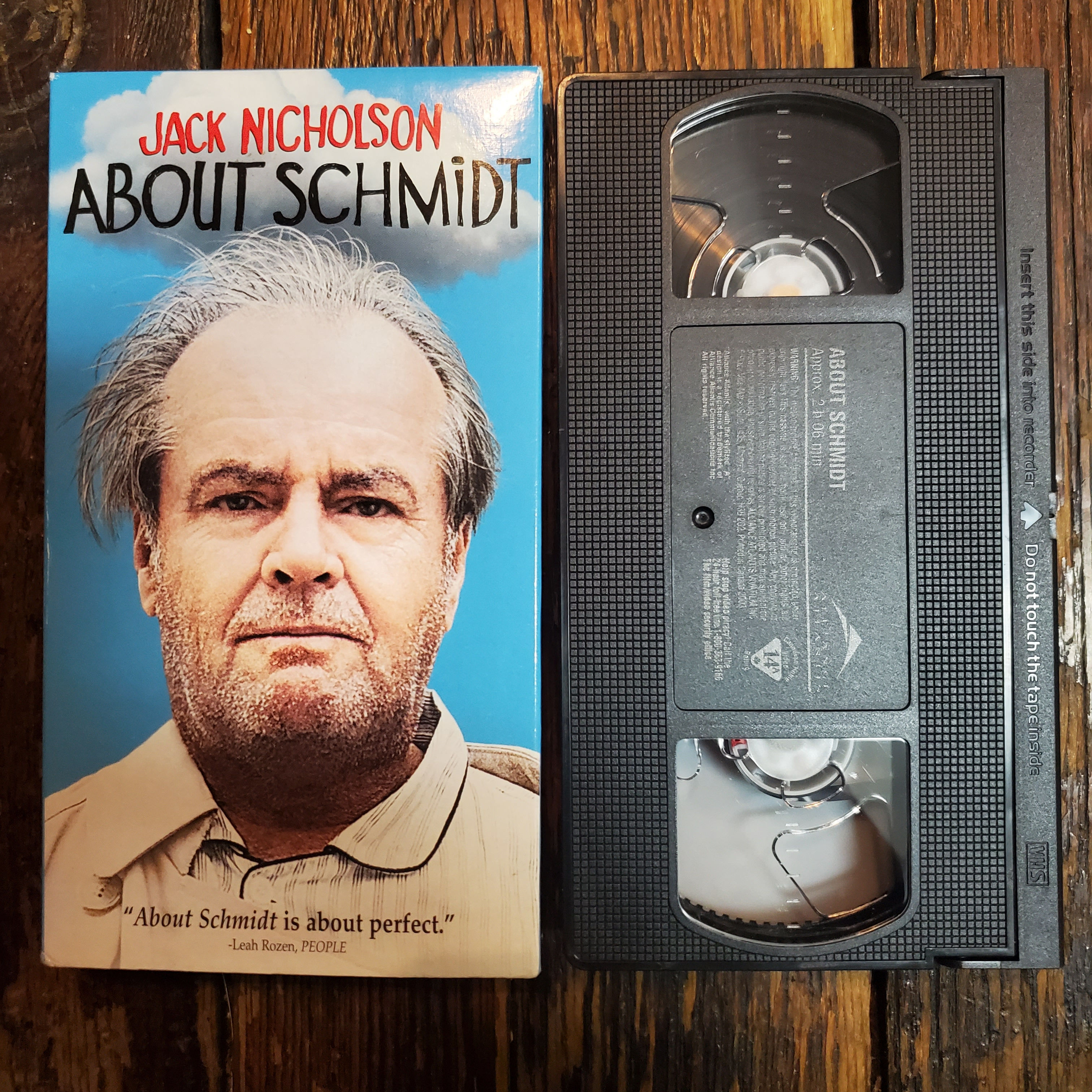 ABOUT SCHMIDT - VHS Tape (2003)