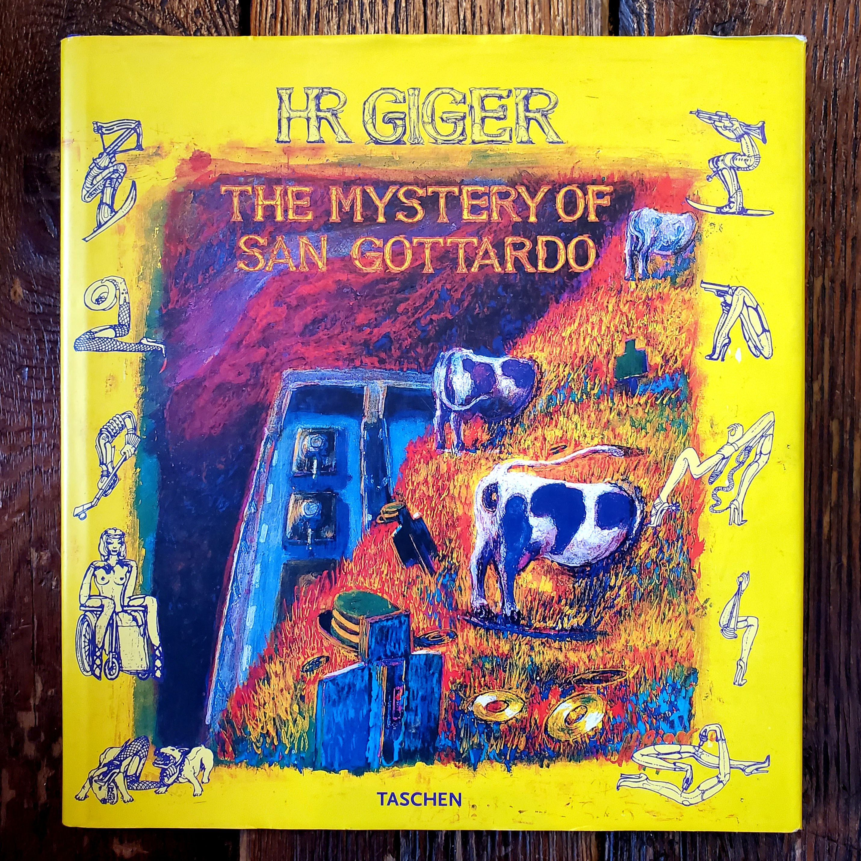 HR GIGER THE MYSTERY OF SAN GOTTARDO - Taschen Hardcover Book