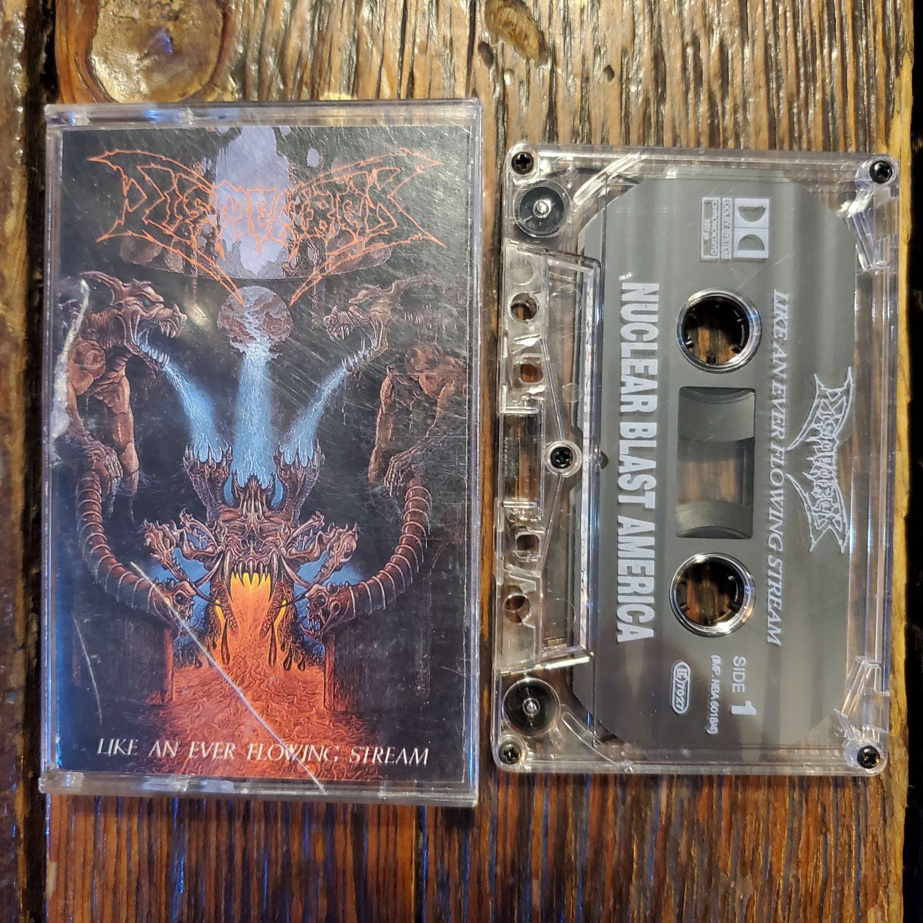 DISMEMBER : Like An Ever Flowing Stream - Rare Cassette Tape