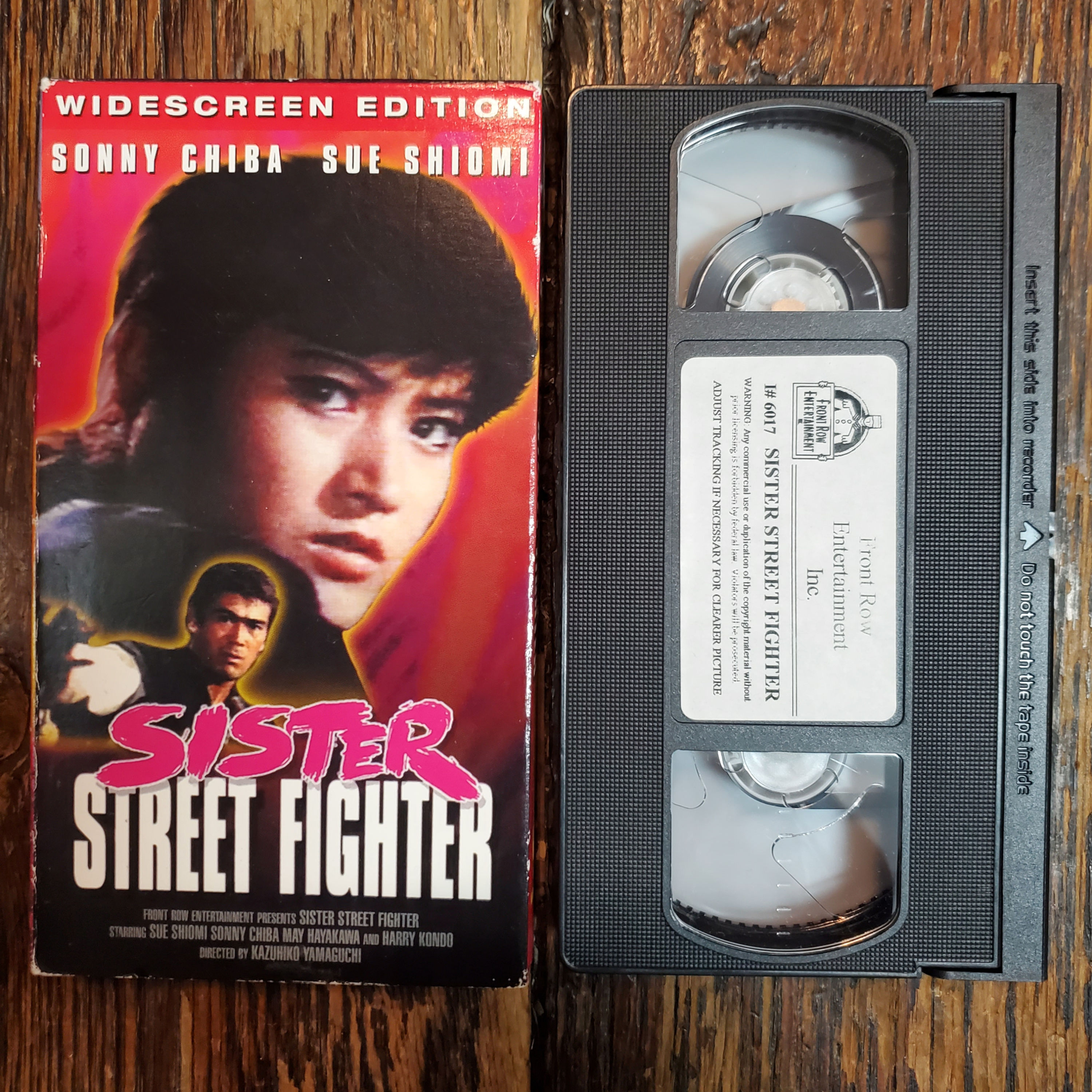 SISTER STREET FIGHTER - VHS Tape