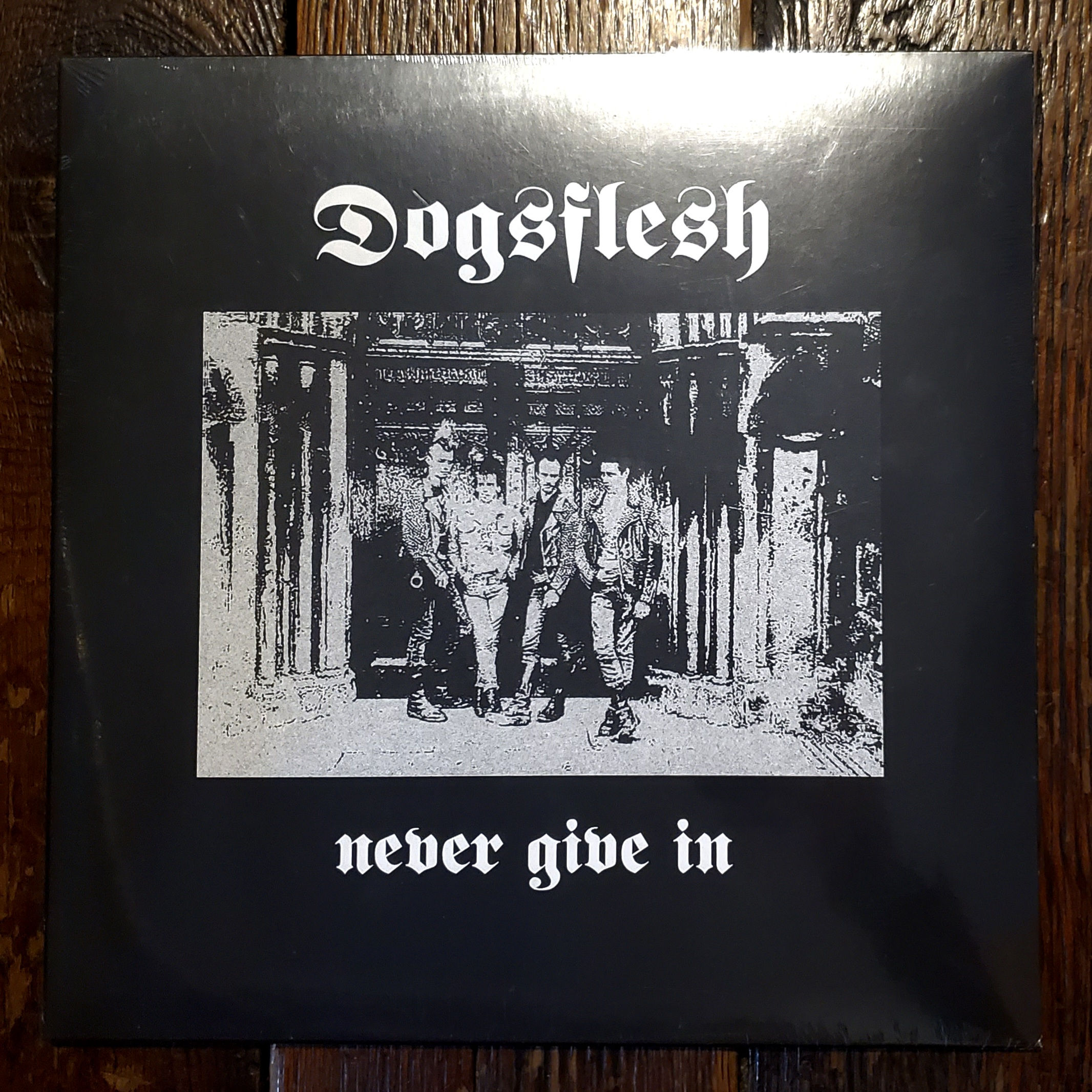 NEW! DOGSFLESH : Never Give In  - VINYL LP 
