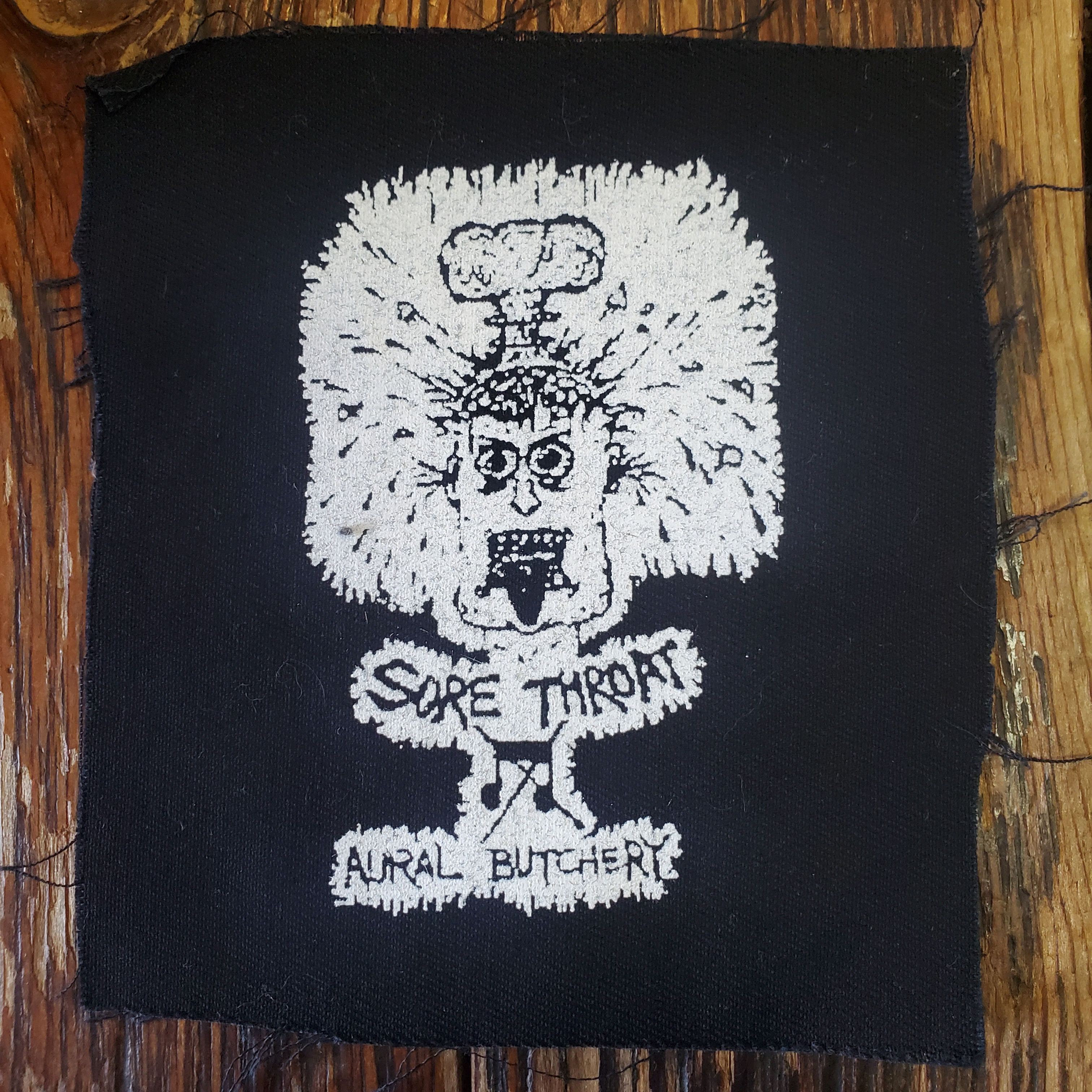 SORE THROAT - Cloth Patch