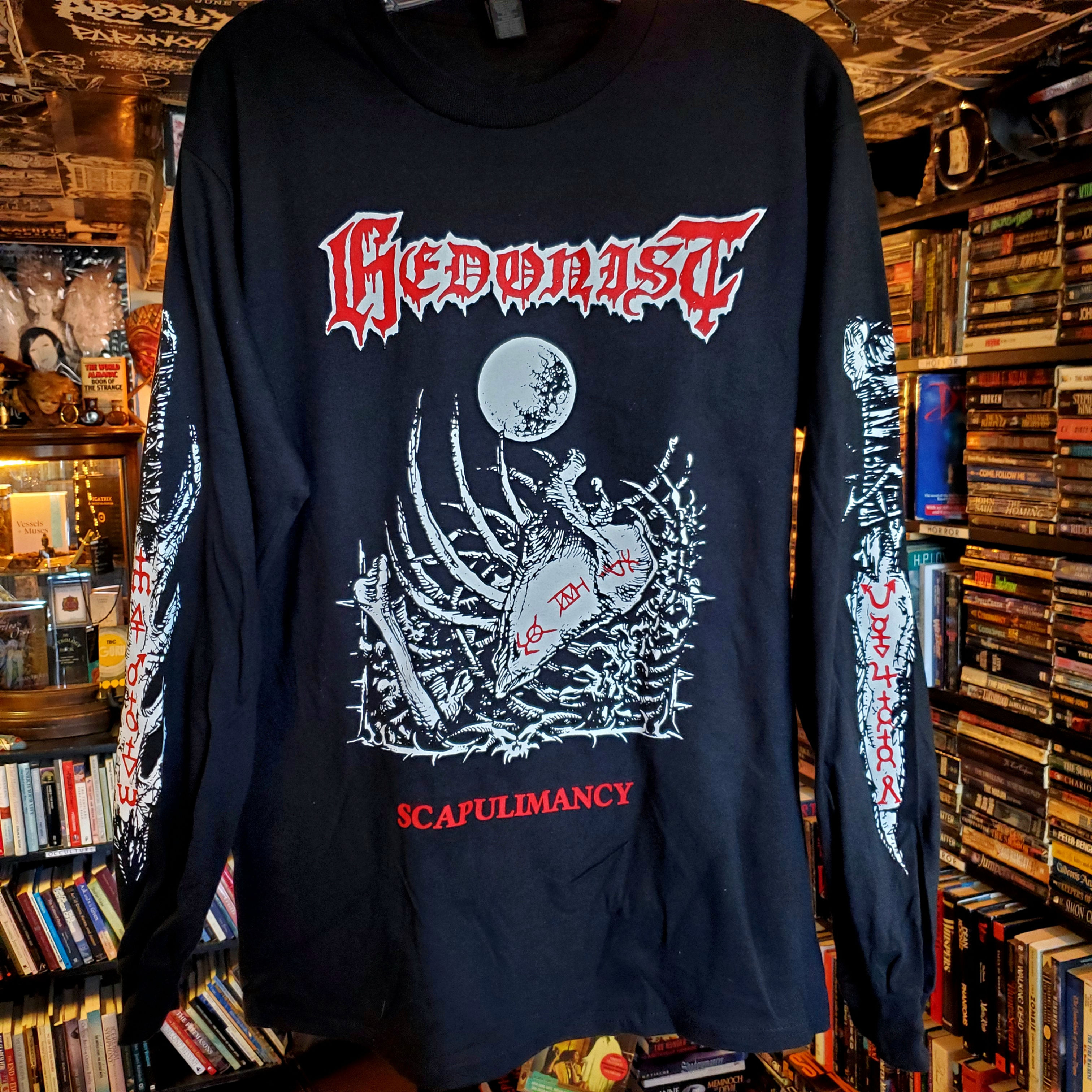 Local NEW! HEDONIST : Scapulimancy - XL 6 Print Longsleeve Shirt