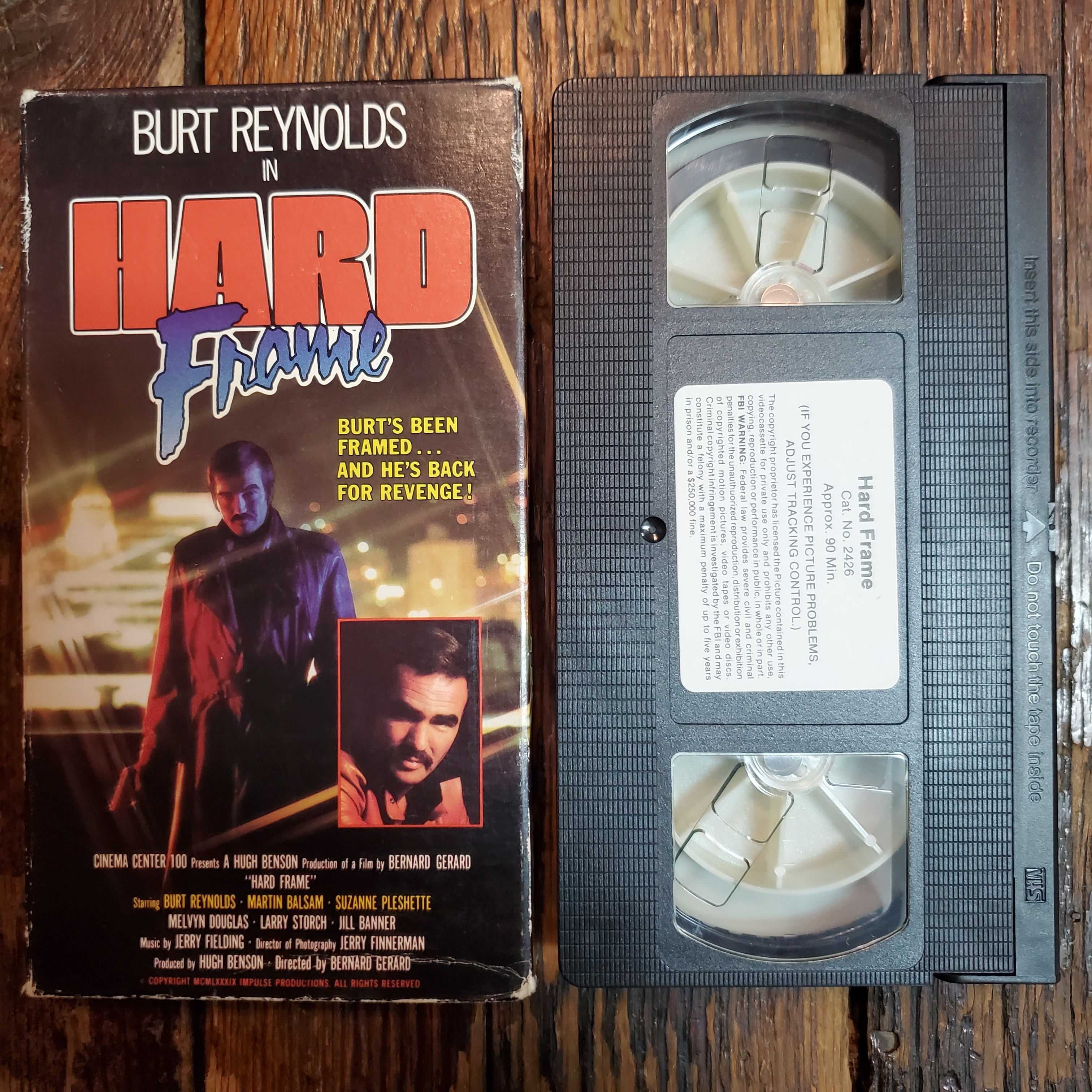 HARD FRAME - VHS Tapes