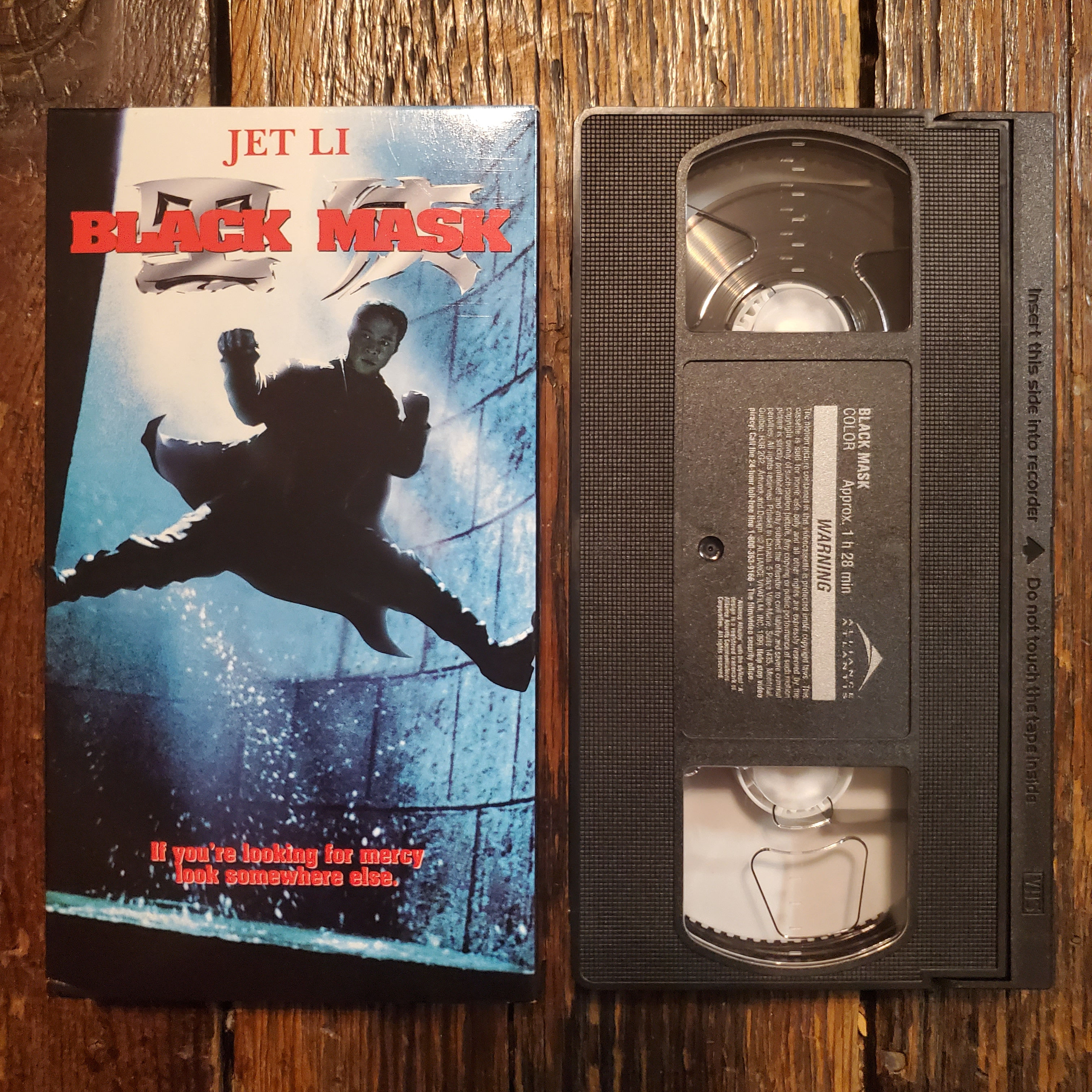 BLACK MASK - VHS Tape