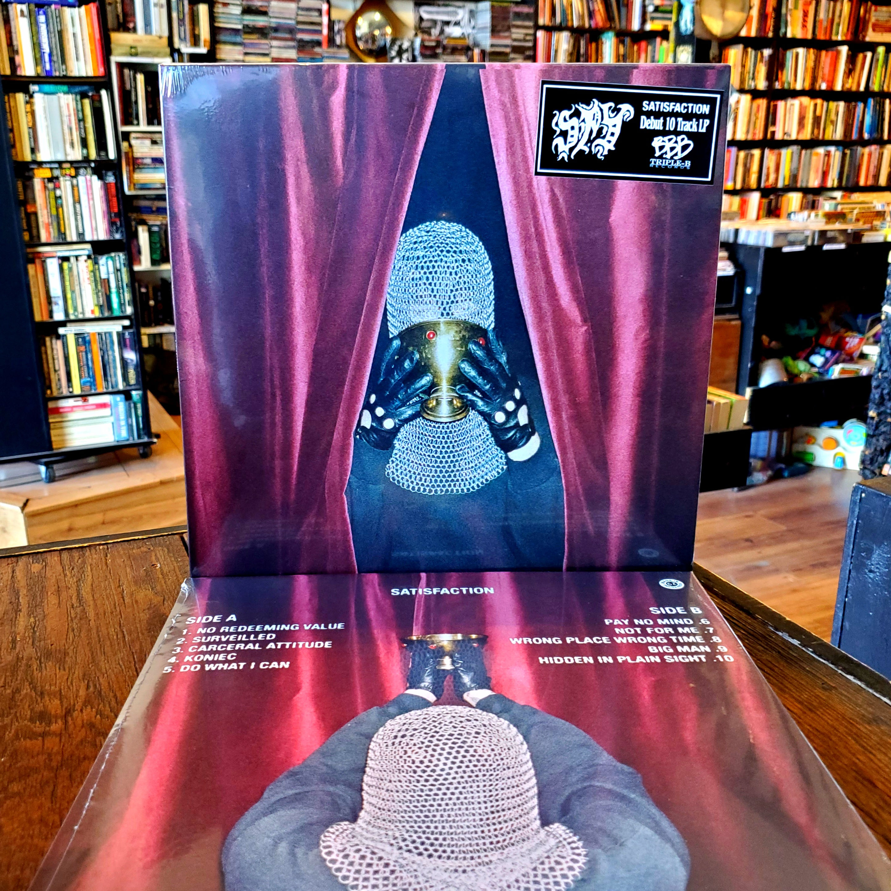 NEW! SPY : Satisfaction - VINYL LP (Ltd. 250 copies)