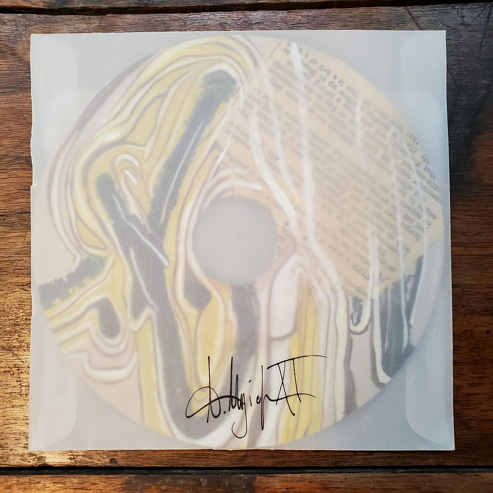 Thumbnail: HOOR-PAAR-KRAAT "Handy Feet" - Artist Edition Box Set
(Cassette + 7" Painting)