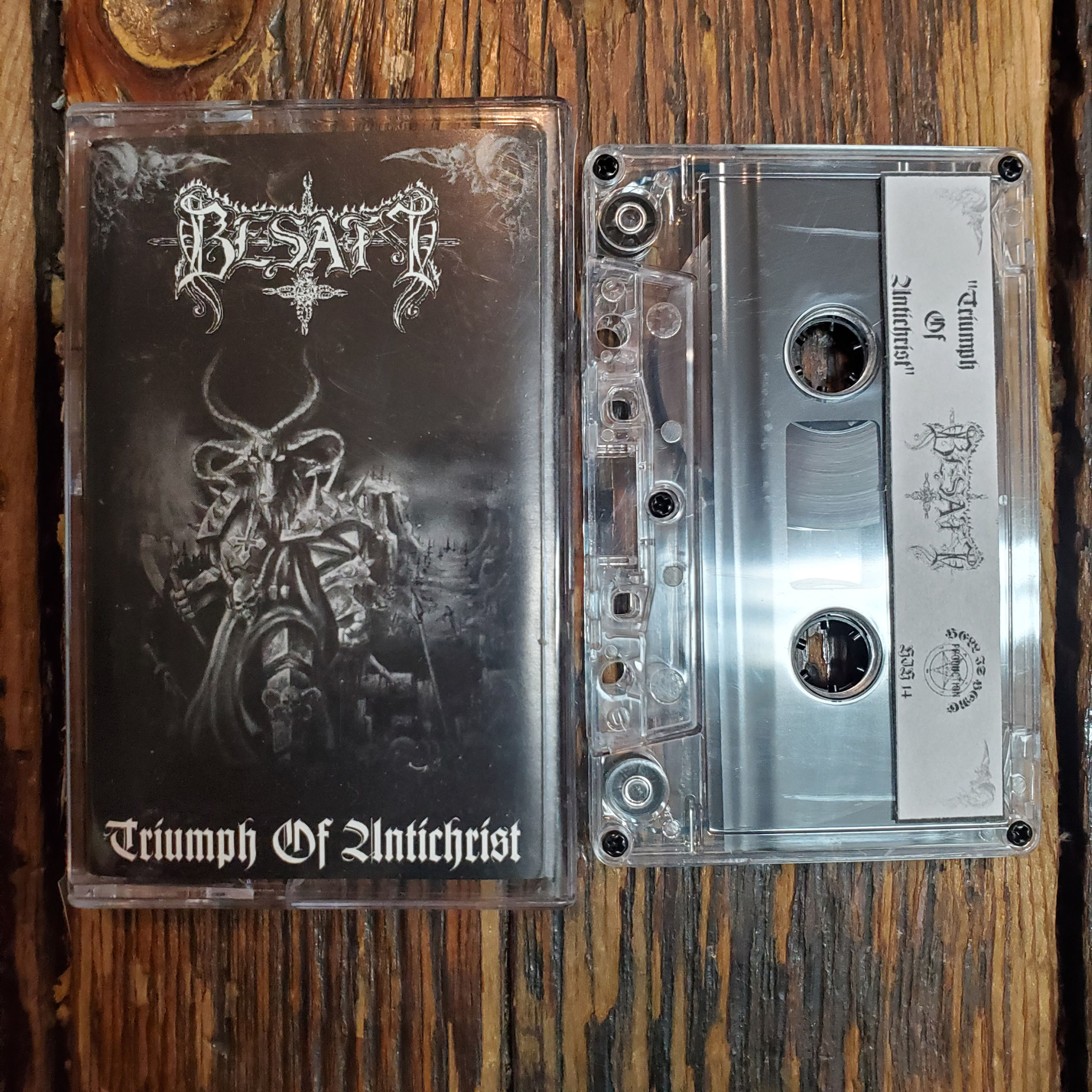 BESATT : Truimph of the Antichrist - Cassette Tape