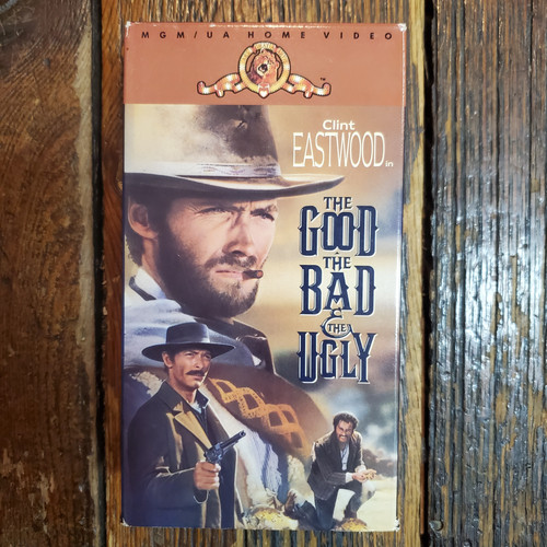 THE GOOD THE BAD AND THE UGLY - VHS Tape | CAVITY CuriosityShop