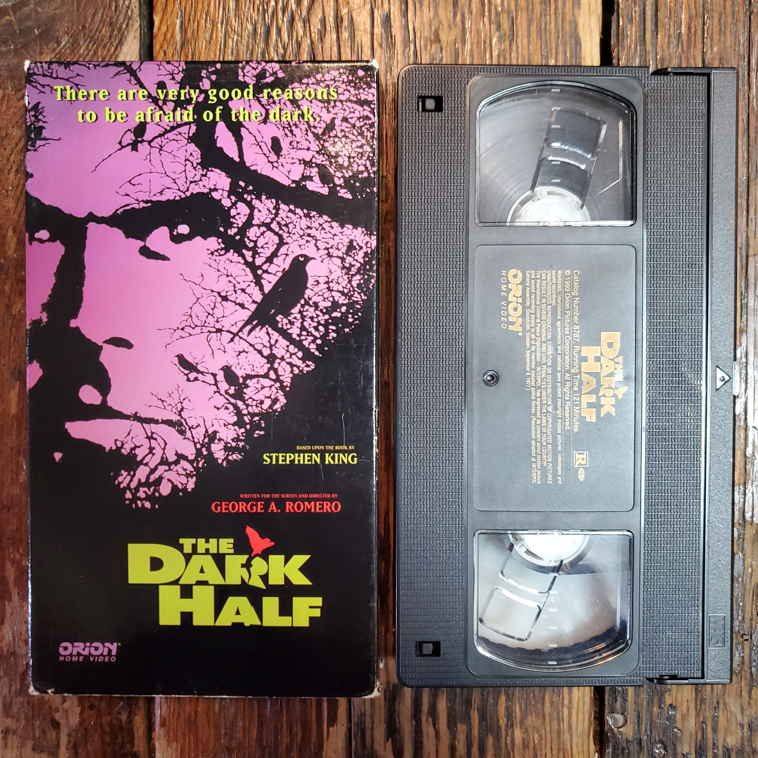 THE DARK HALF - VHS Tape