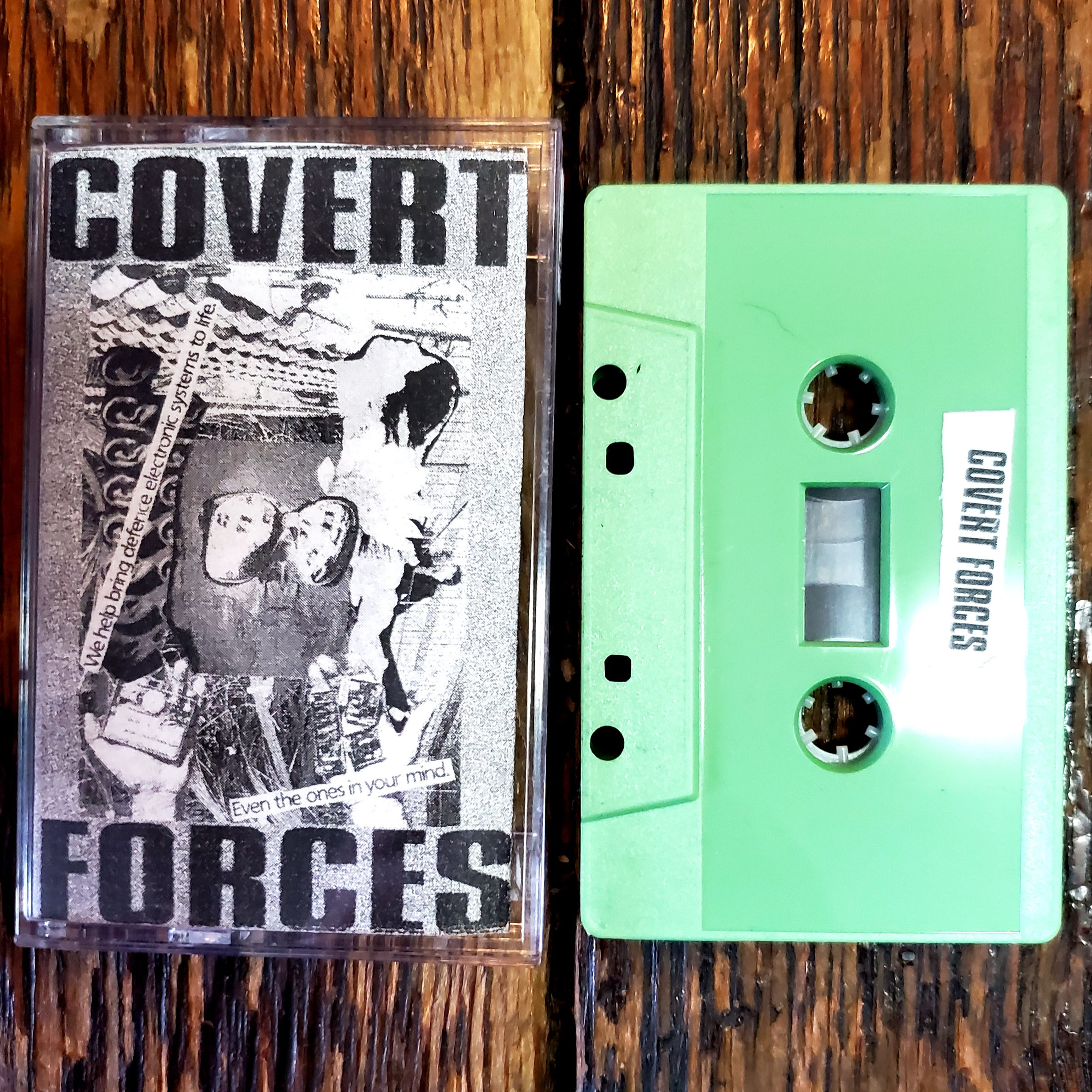 COVERT FORCES - Cassette Tape (EBM INDUSTRIAL)