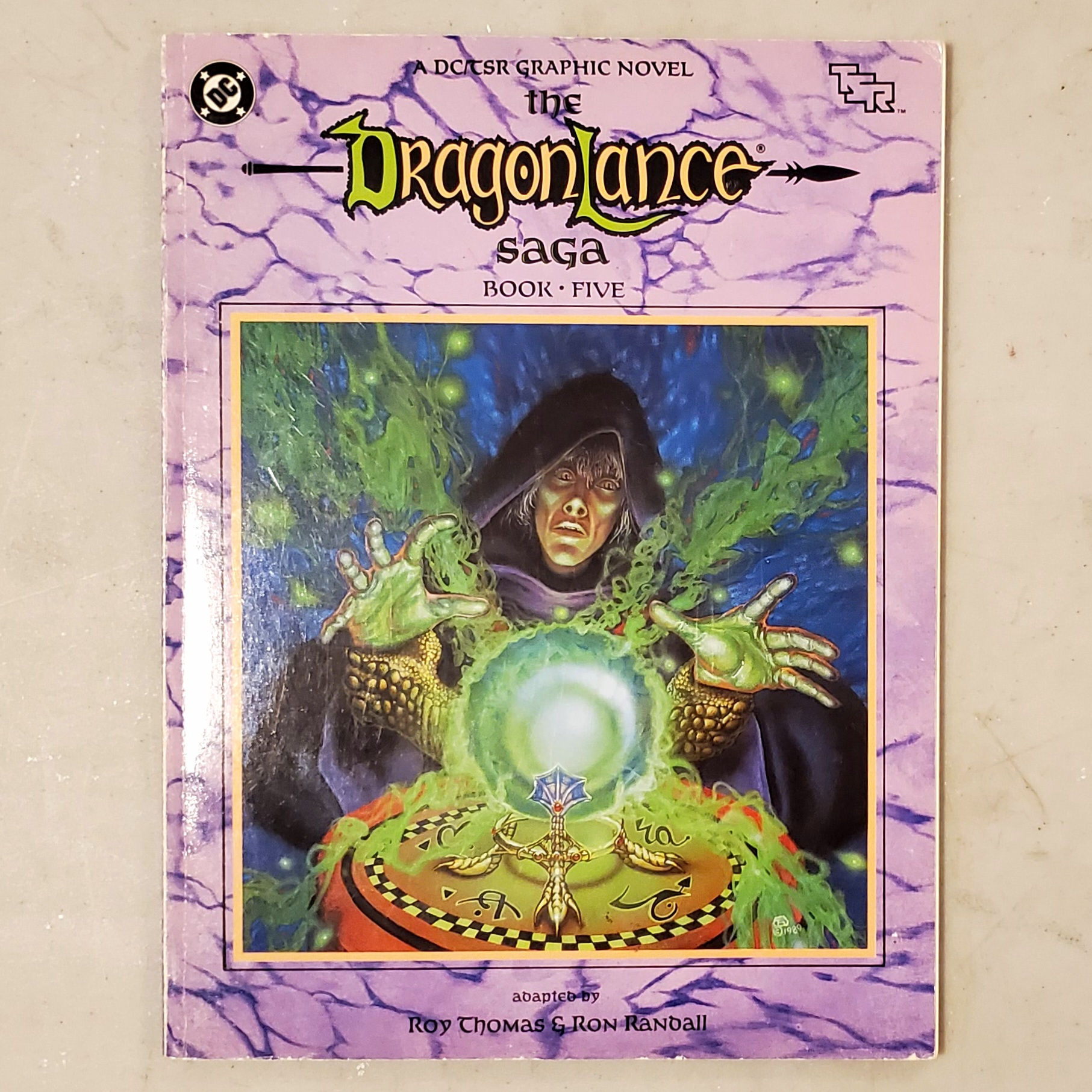 1991 DRAGONLANCE SAGA Book Five - Rare TSR / DC Comic Book