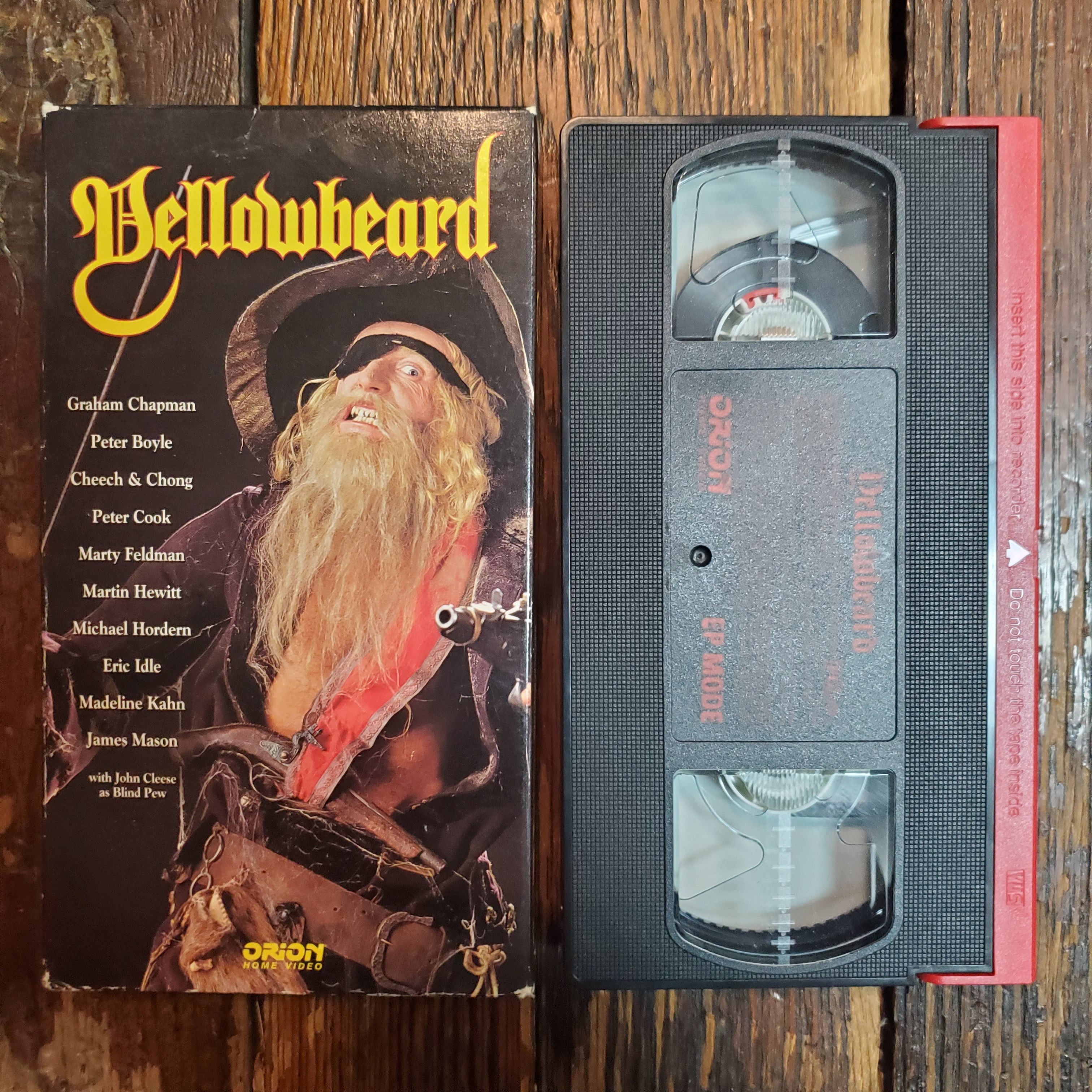 YELLOWBEARD - VHS Tape