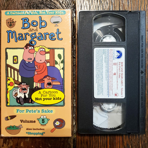 BOB AND MARGARET Volume 5 - VHS Tape | CAVITY CuriosityShop