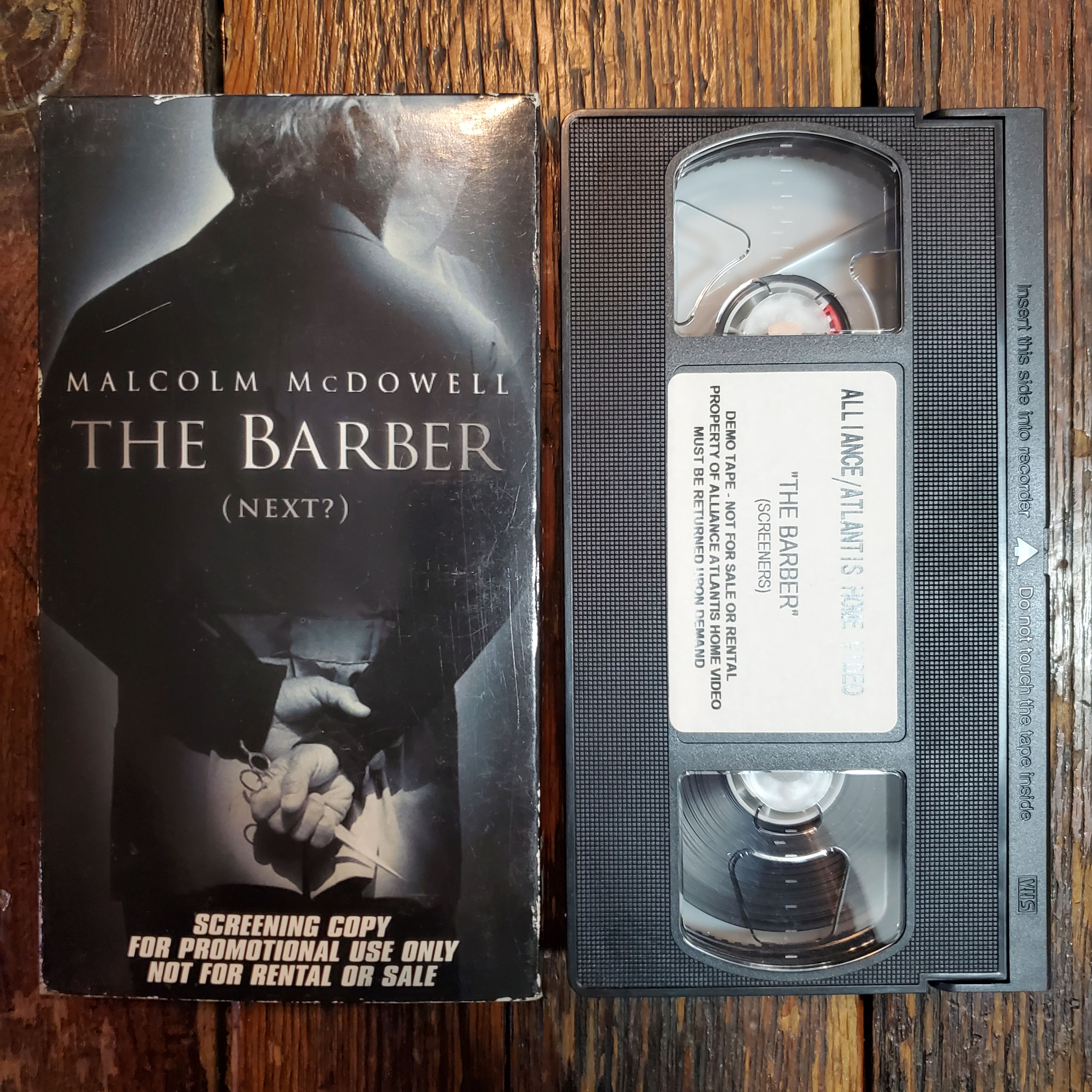 THE BARBER - VHS Tape