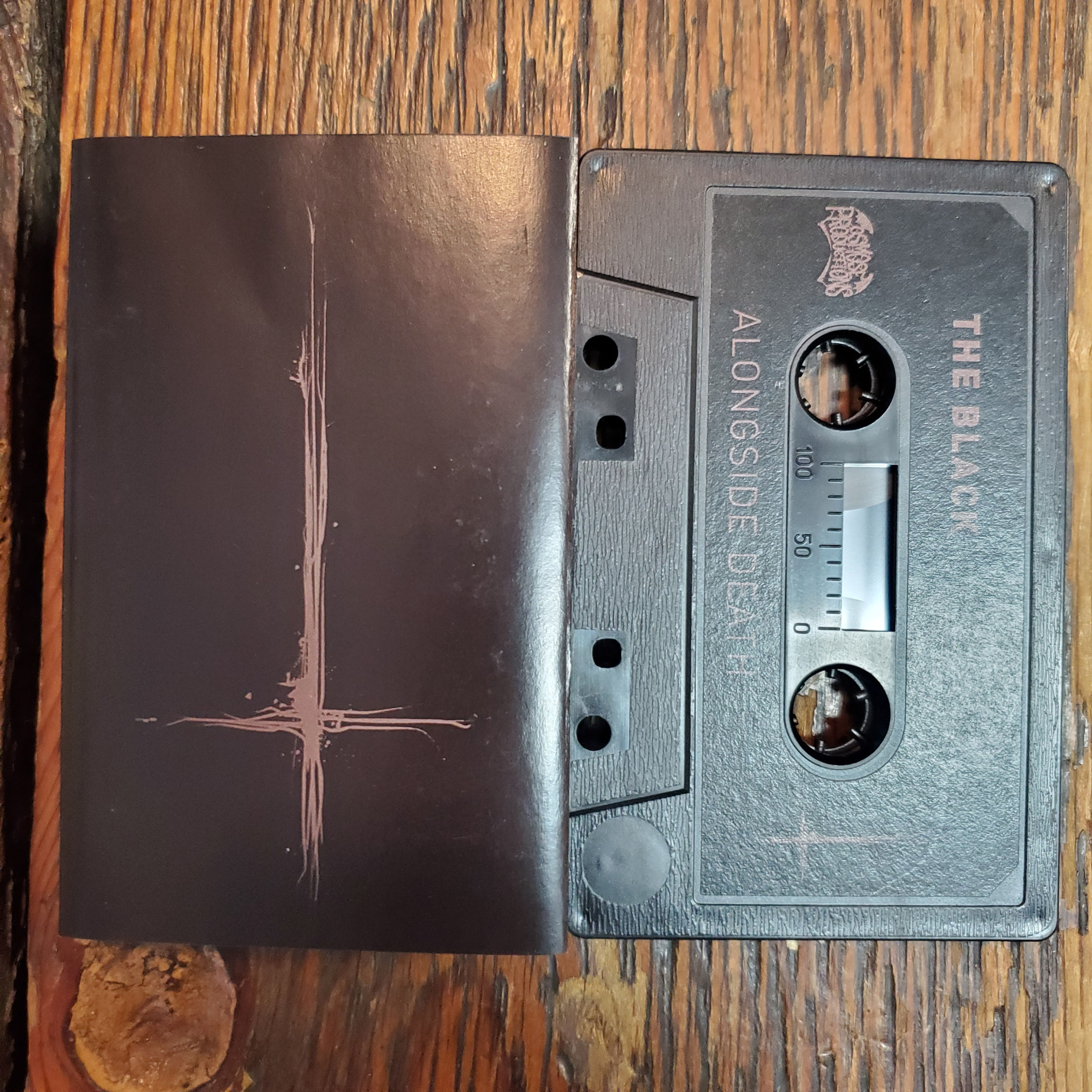 THE BLACK : Alongside Death - Cassette Tape (Ltd. 200 copies!)