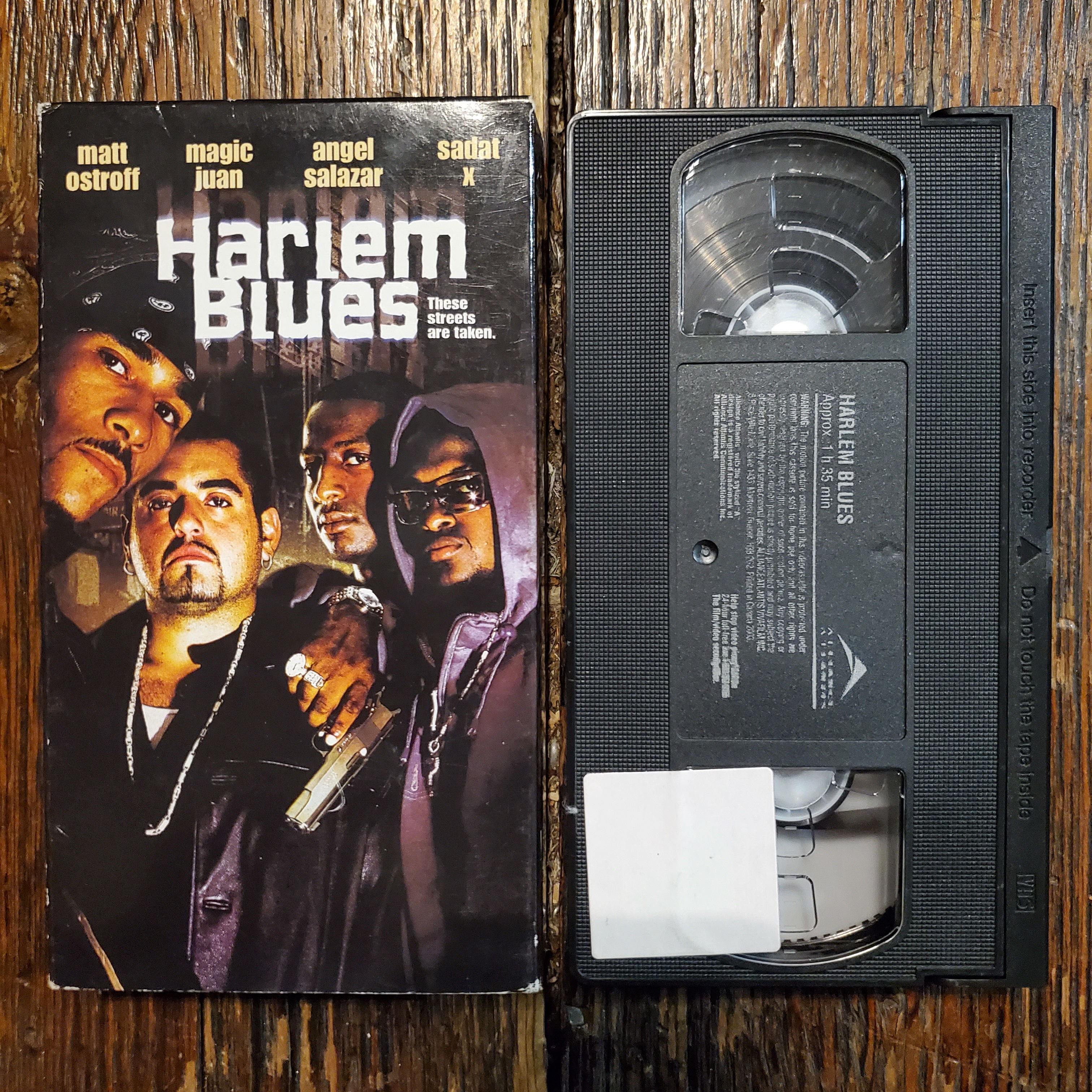 HARLEM BLUES - VHS Tape