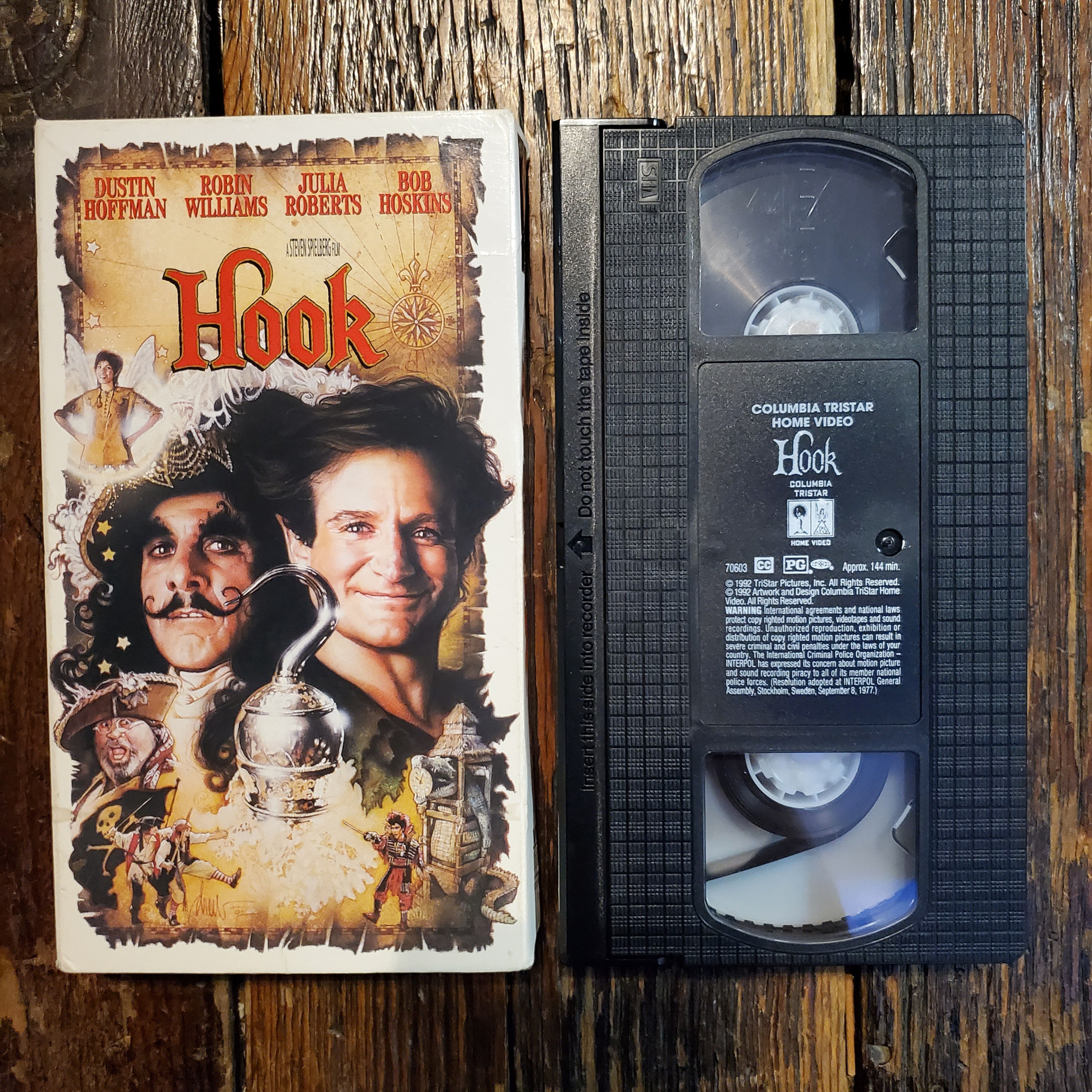 HOOK - Slipcase VHS Tape