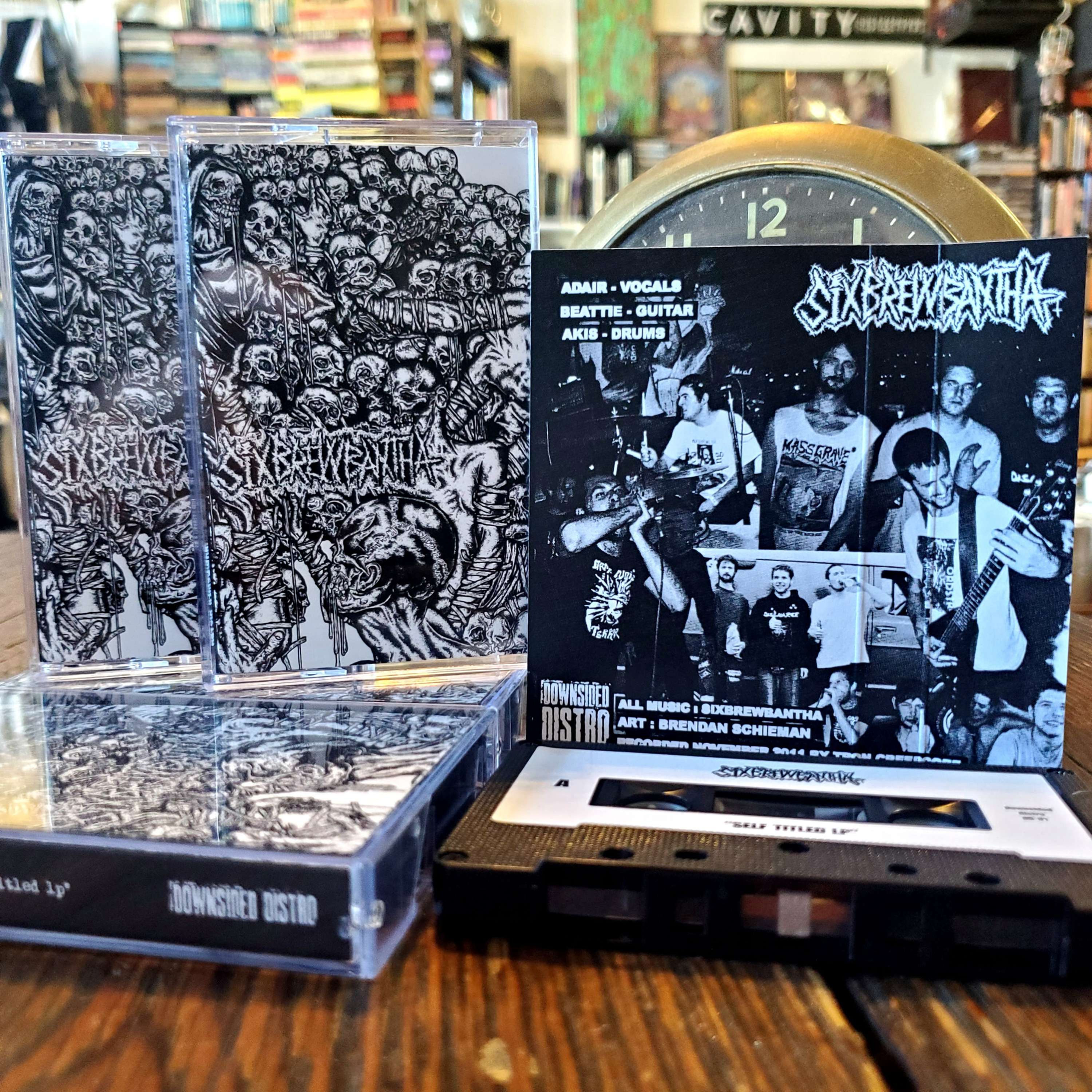 NEW Local! SIX BREW BANTHA - Cassette Tape Reissue (2024 Downsided Distro)