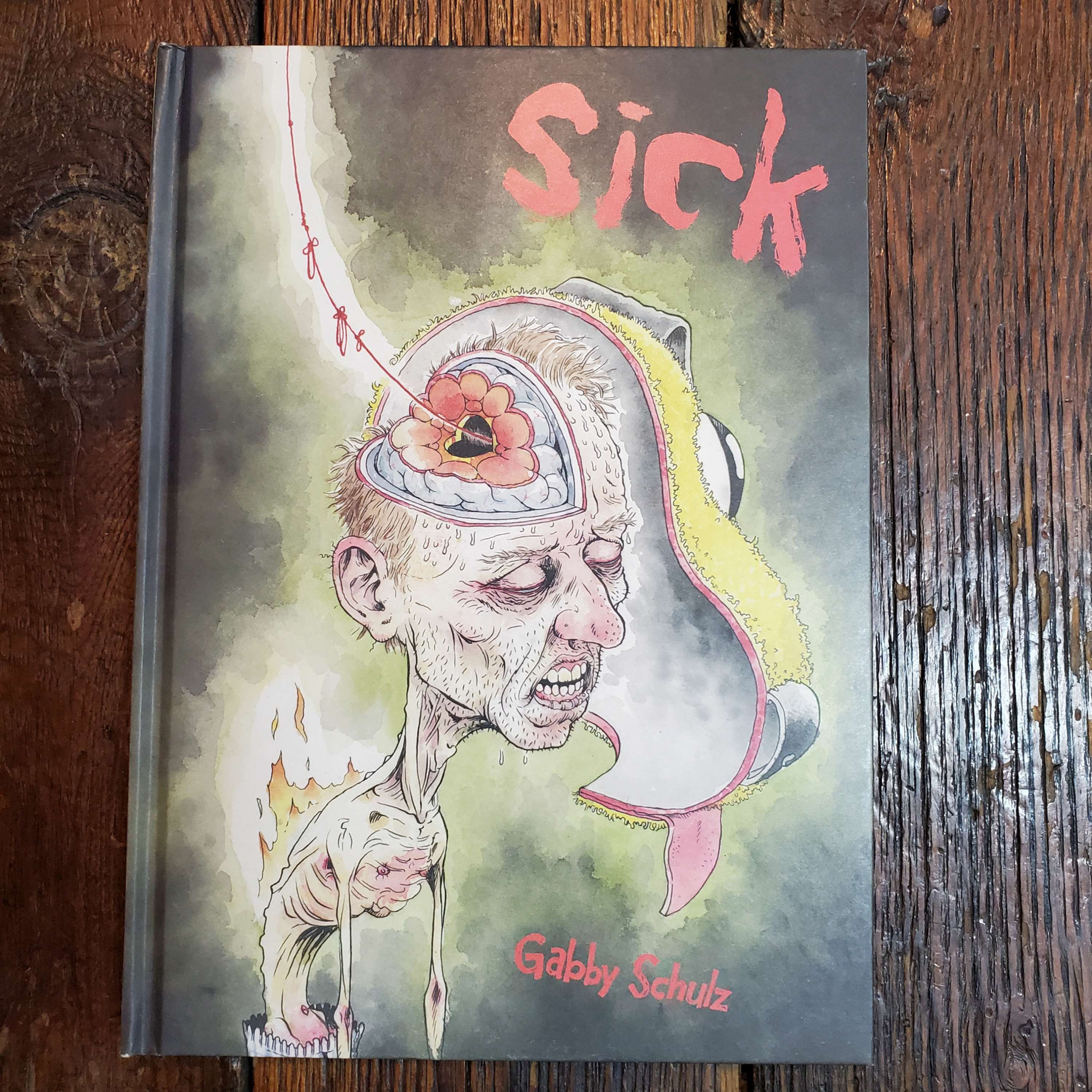 SICK by Gabby Schulz - Hardcover Graphic Novel