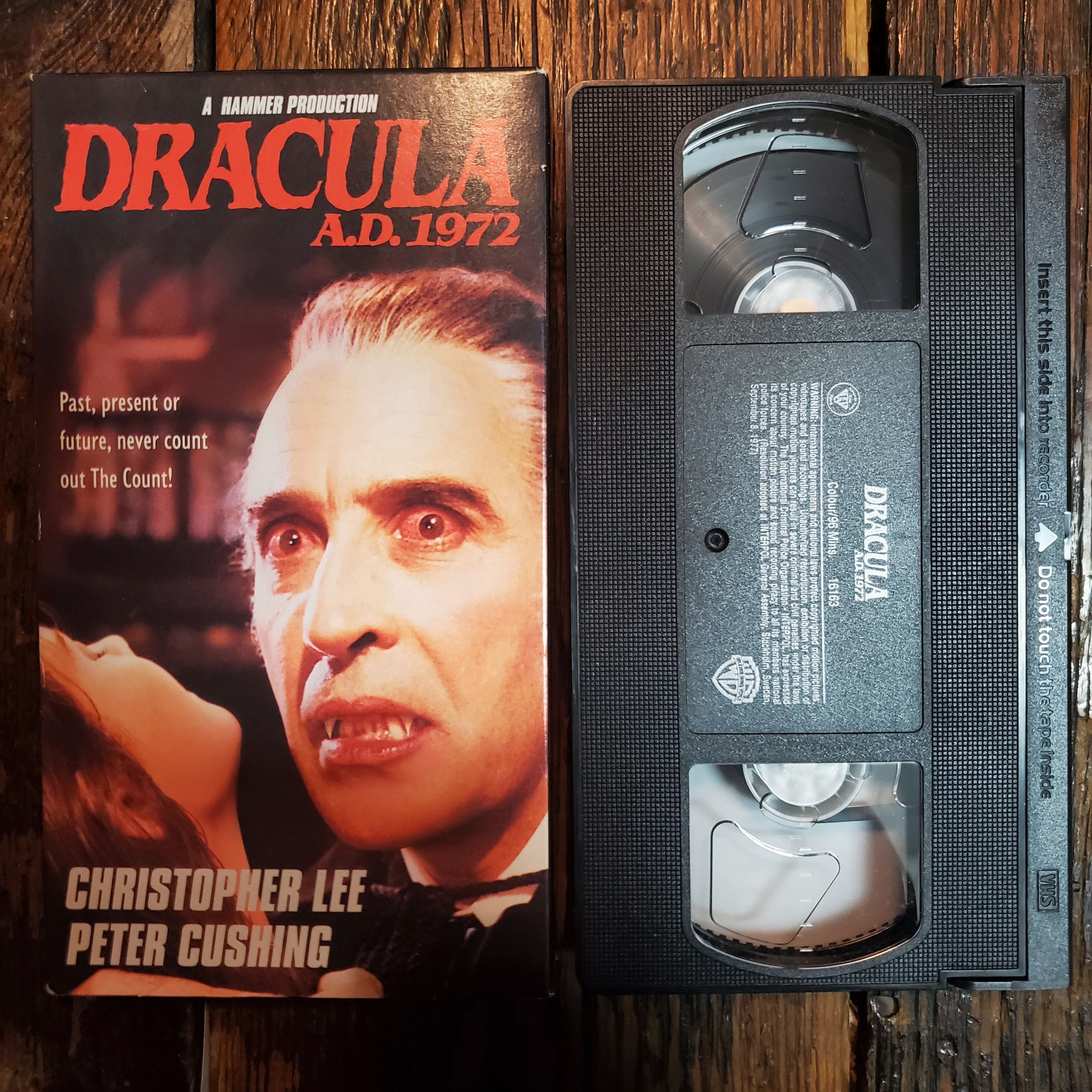 DRACULA A.D. 1972 - VHS Tape