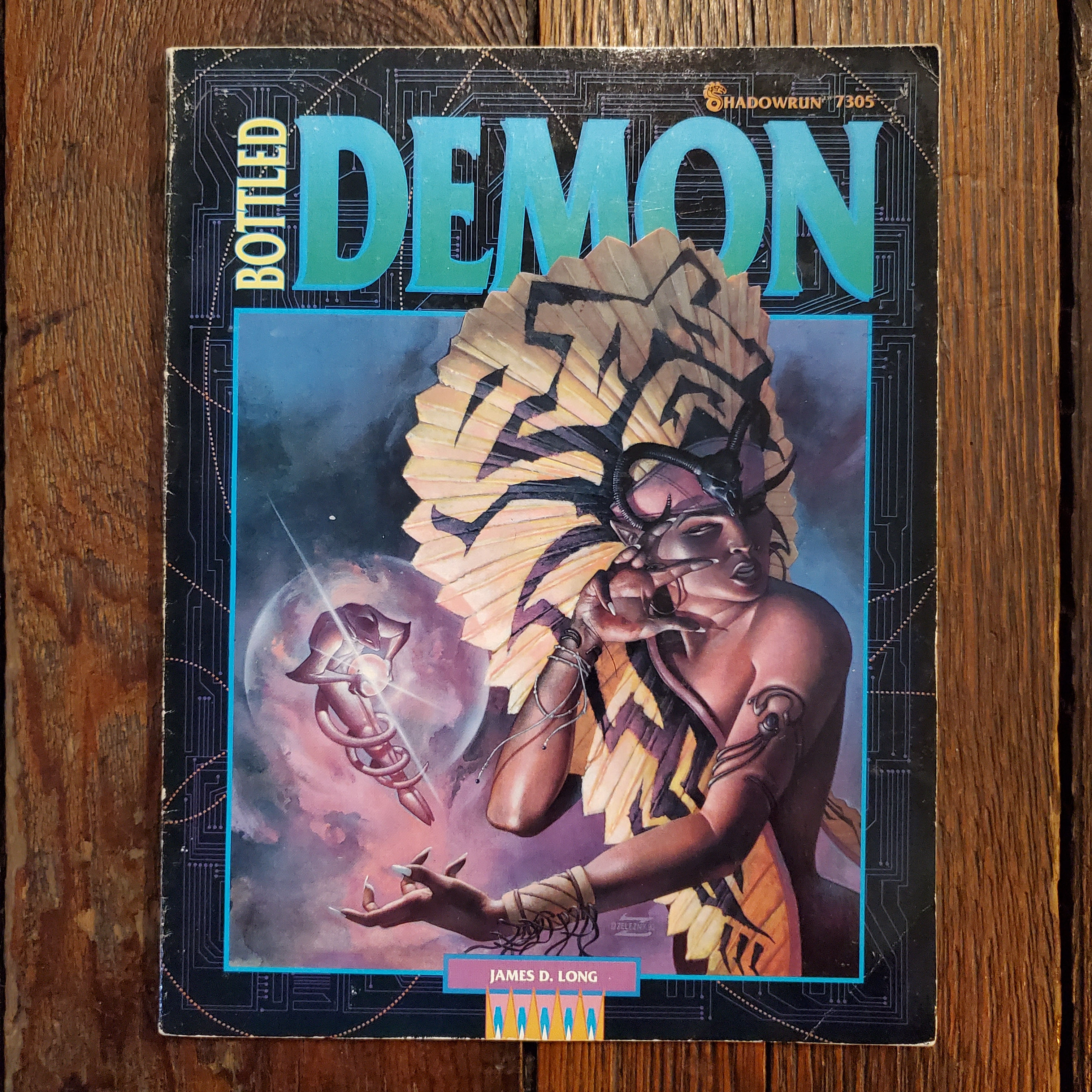 SHADOWRUN : Bottled Demon - 1990 RPG Book