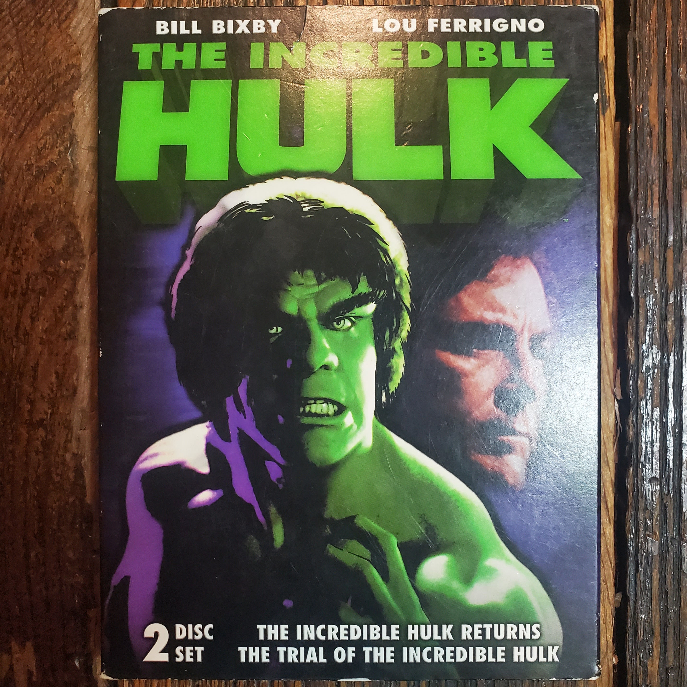 THE INCREDIBLE HULK - 2 x DVD