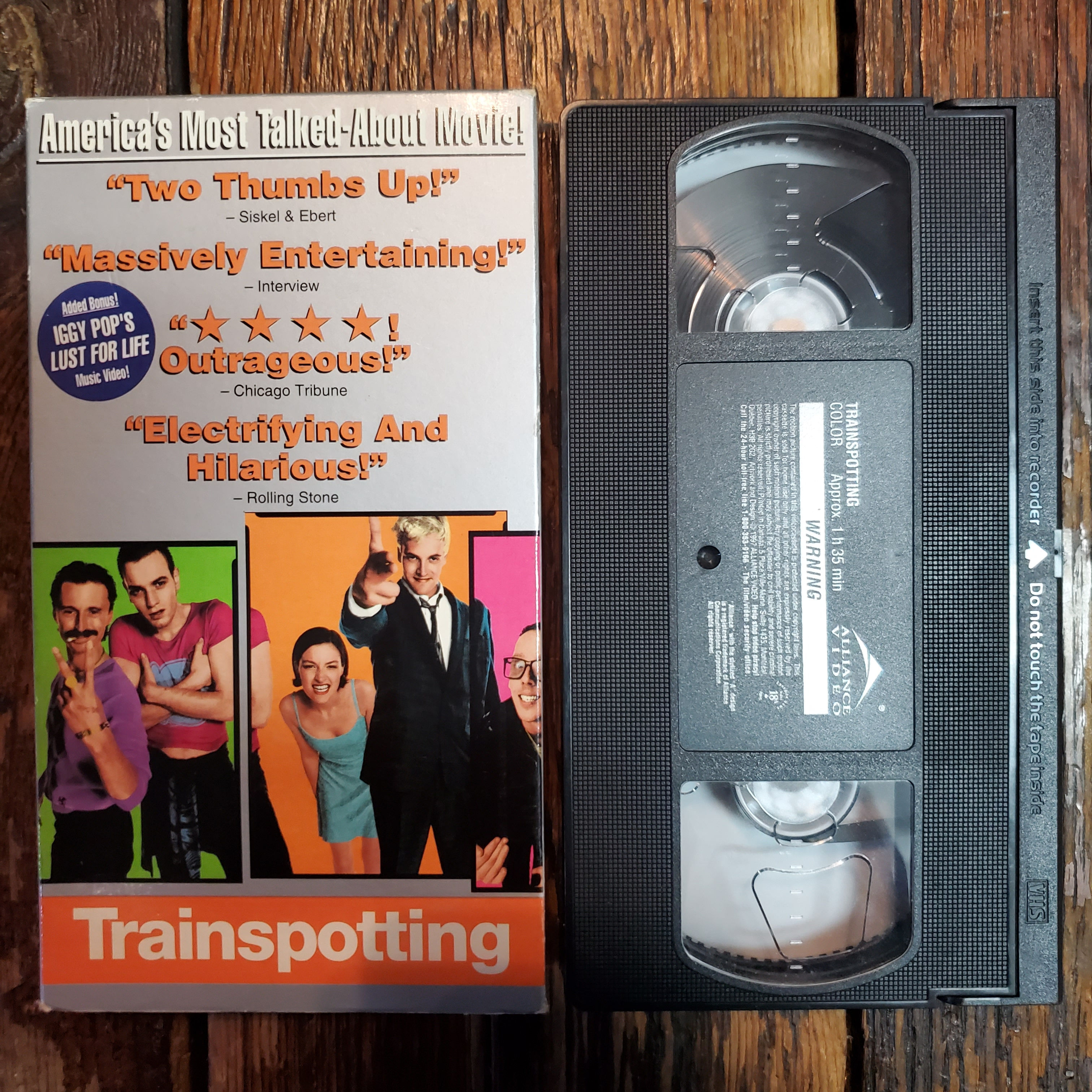TRAINSPOTTING - VHS Tape