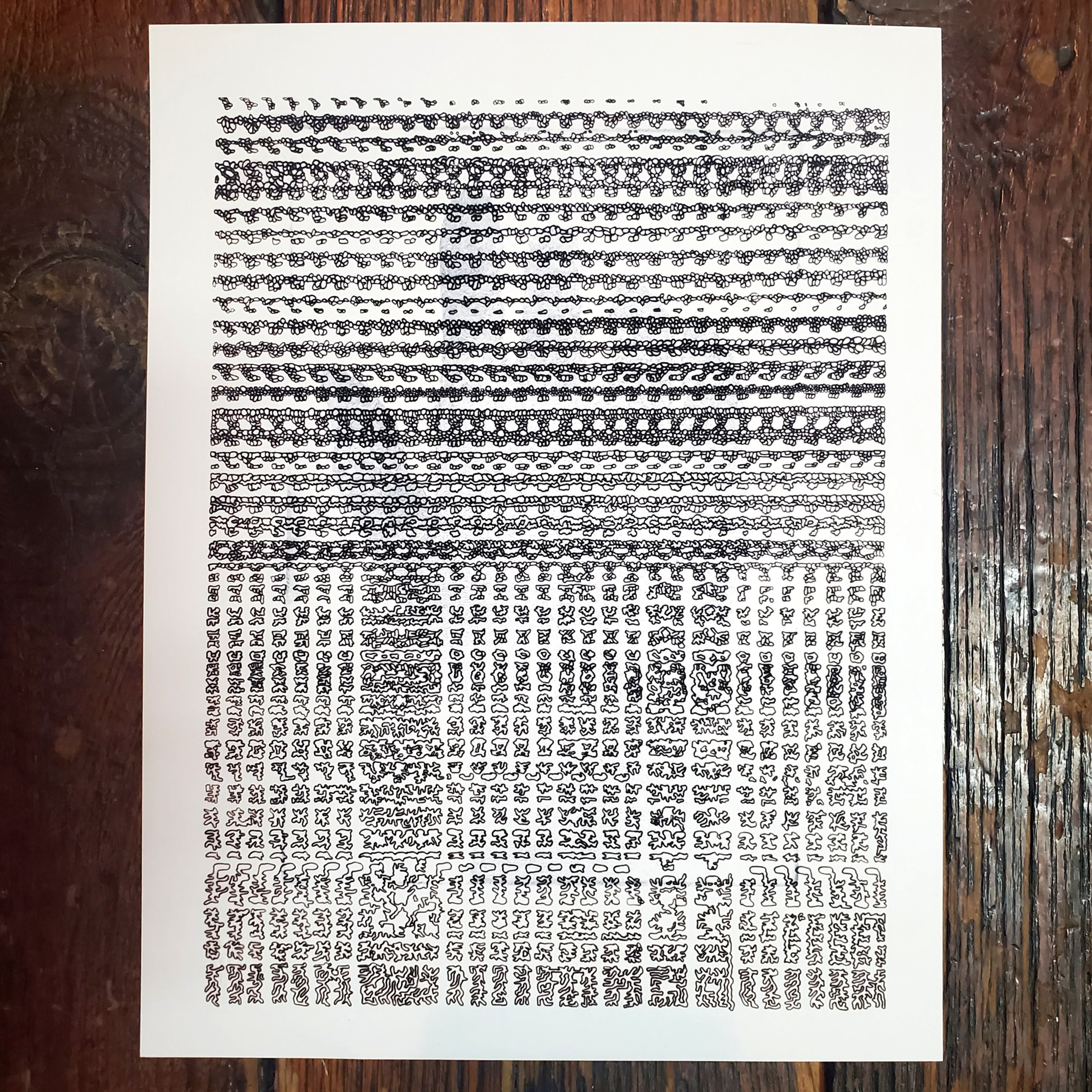 NEW! RENDER Art Print by LEAFLITTER (Local 2025)