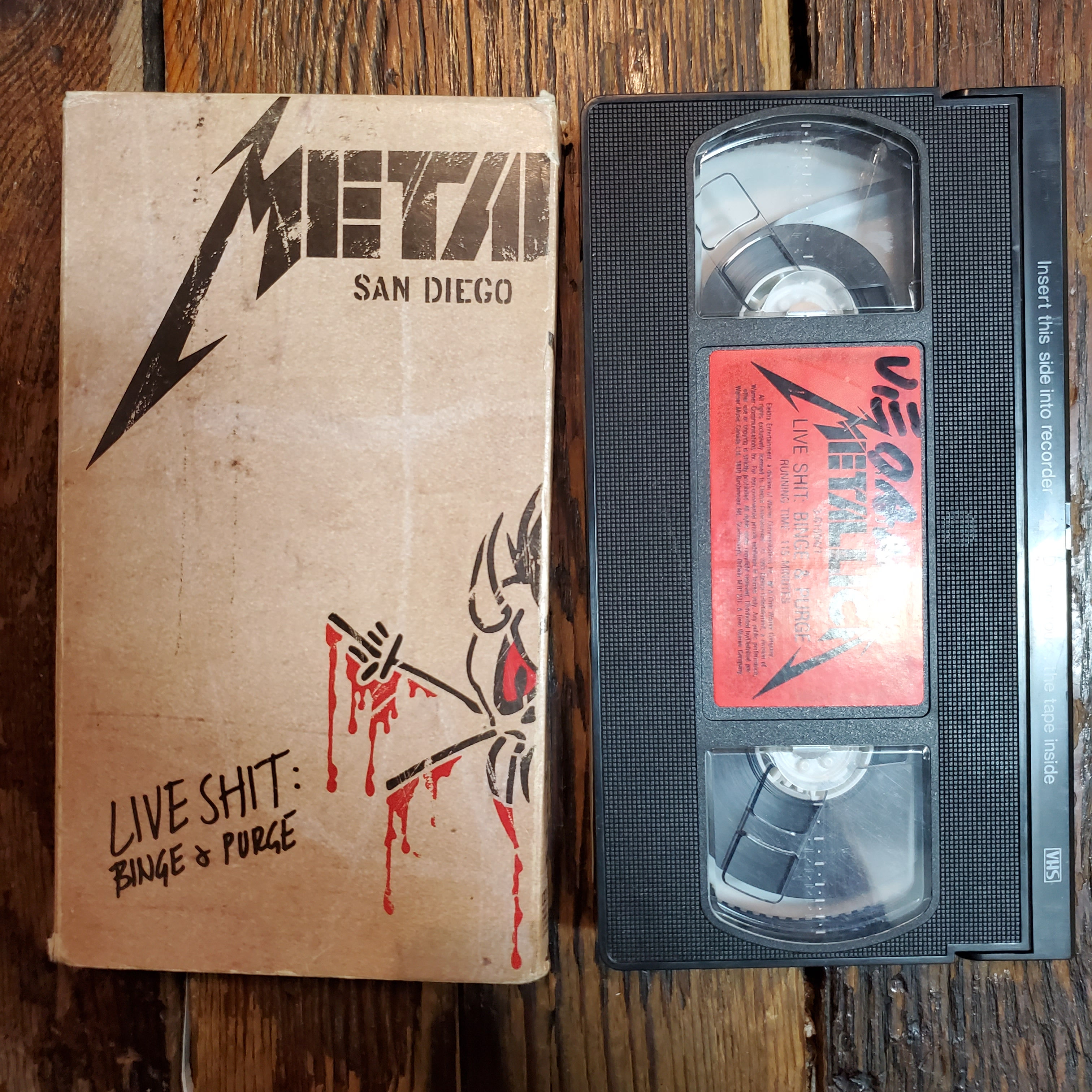 METALLICA Live : San Diego - VHS