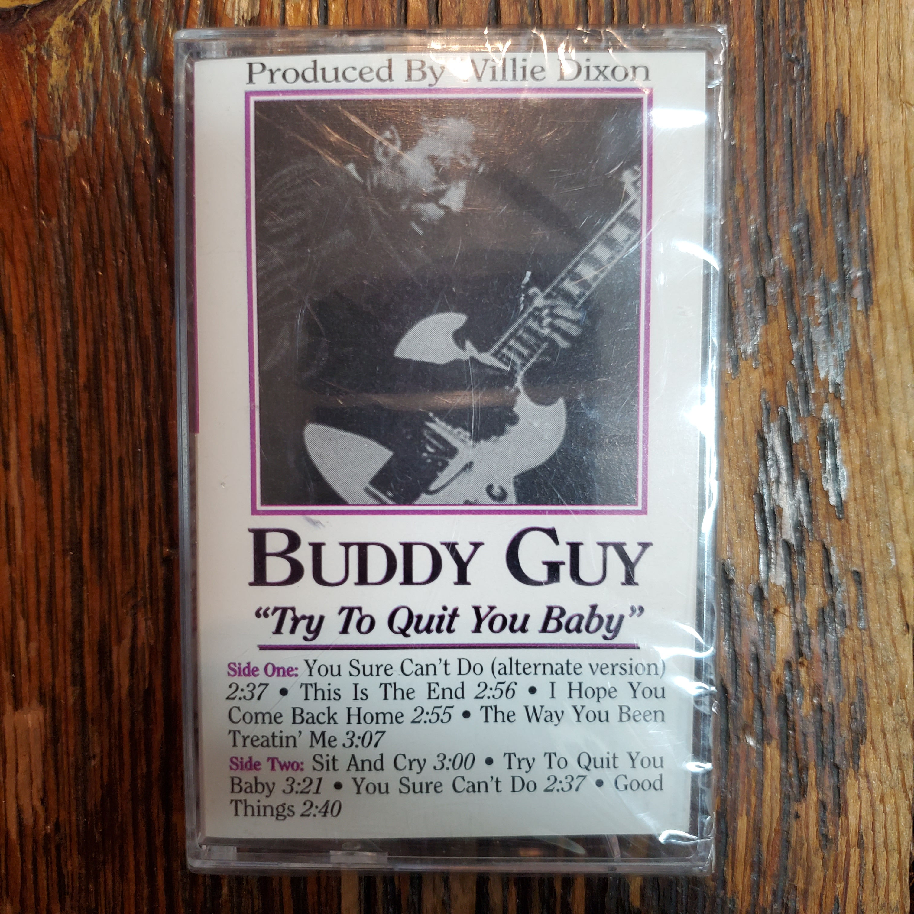 SEALED - BUDDY GUY : Try to Quit You Baby - Cassette Tape
