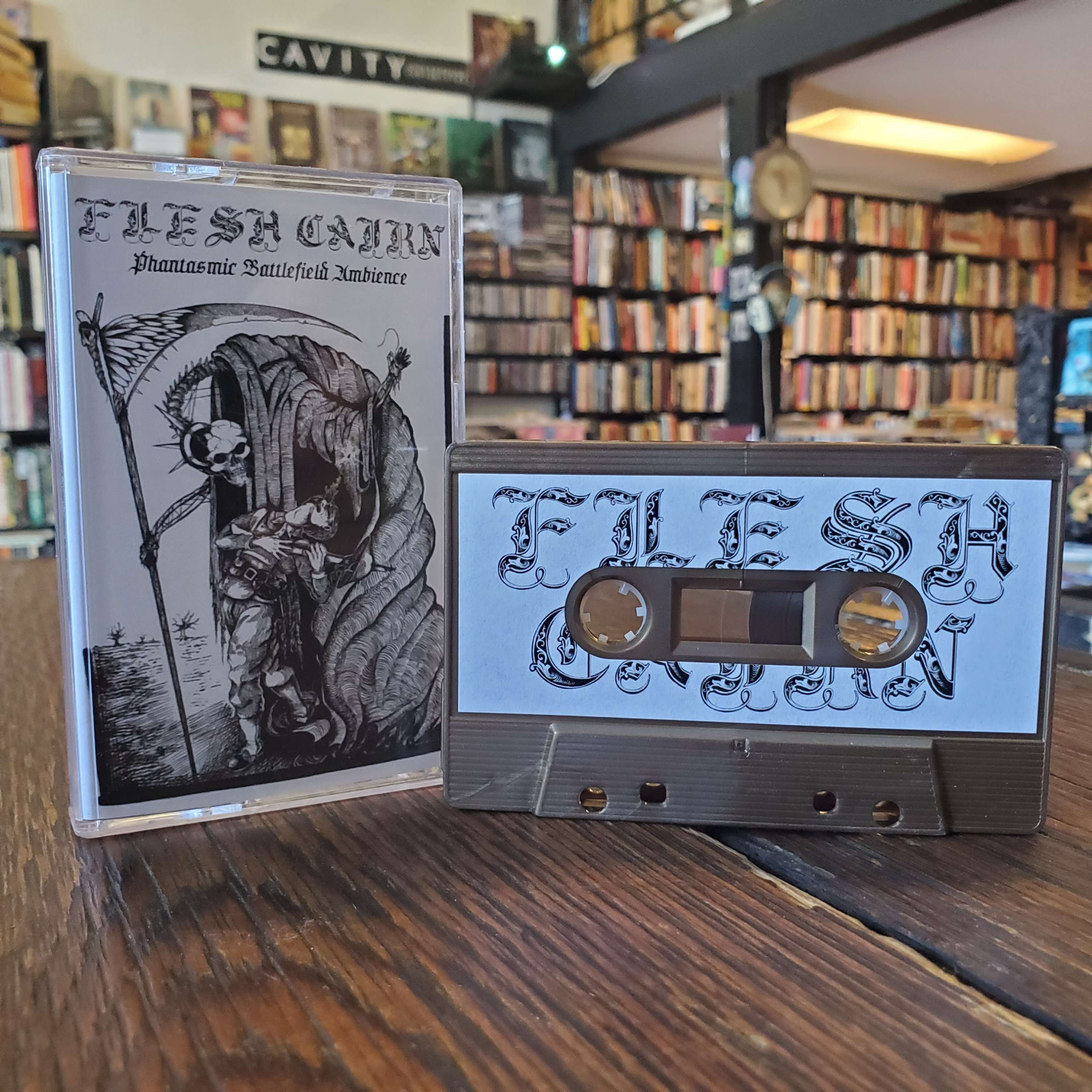 New! FLESH CAIRN : Phantasm Battlefield Ambience - Tape (2023 Dungeon Synth)