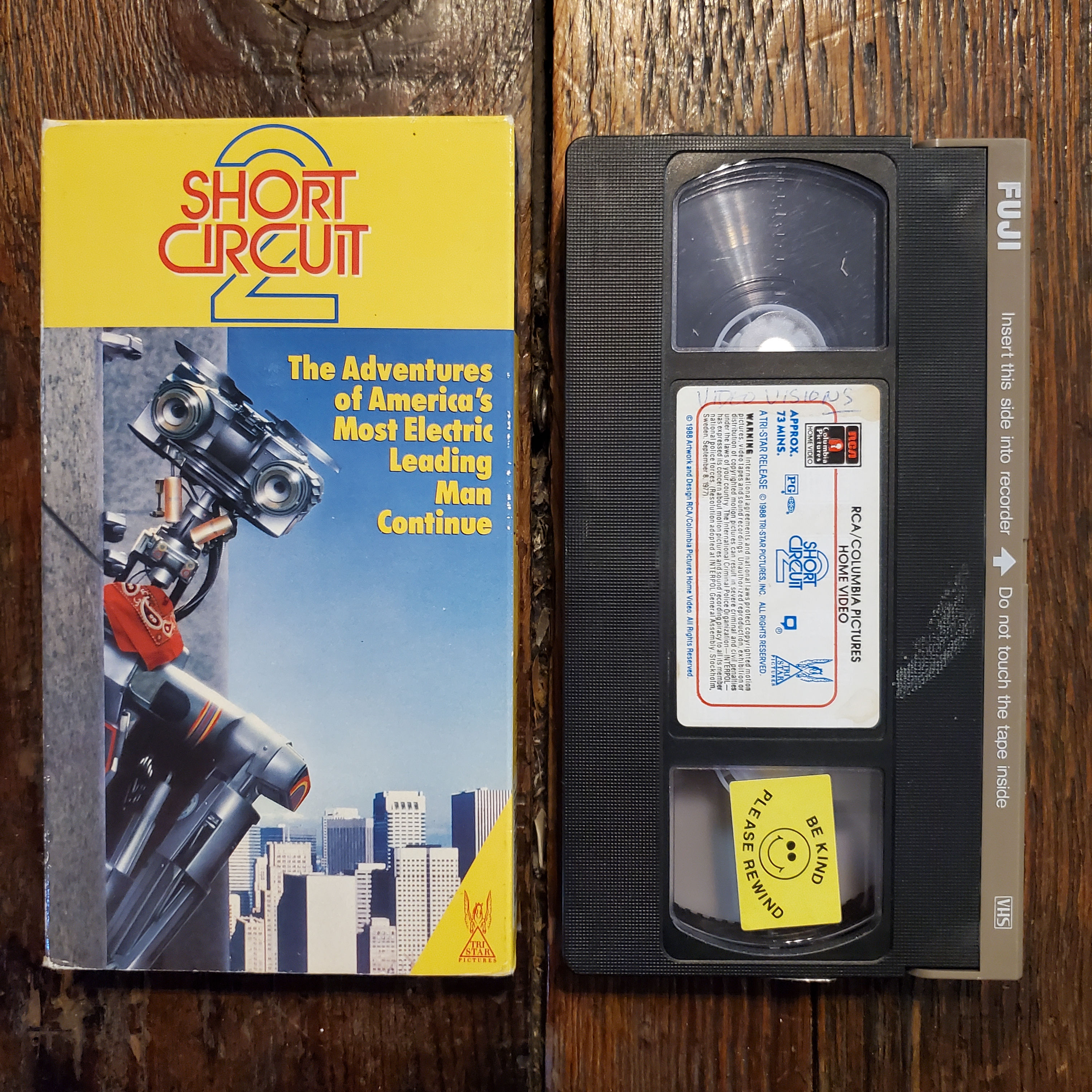 SHORT CIRCUIT 2 - Rare VHS 