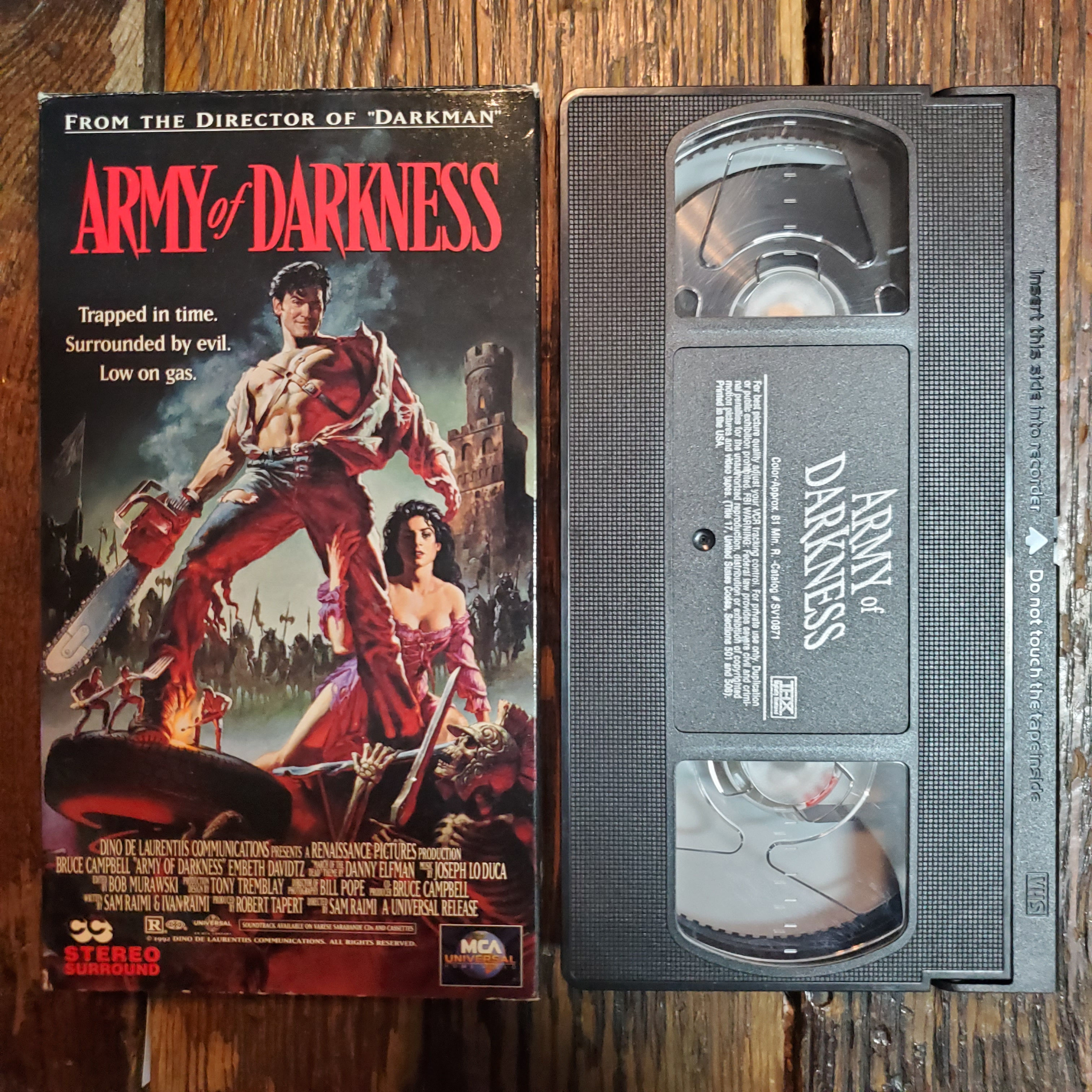 ARMY OF DARKNESS - VHS Tape