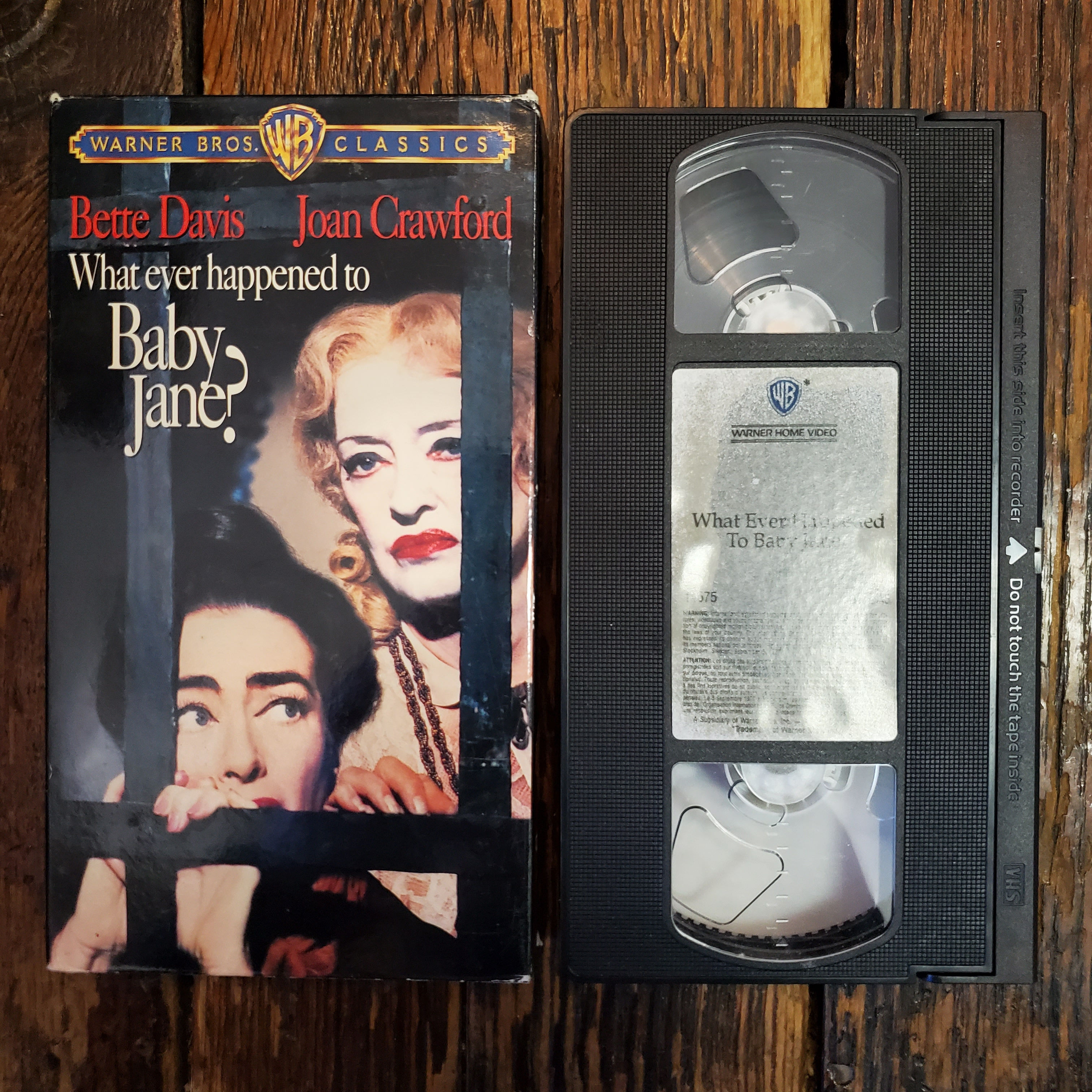 WHAT EVER HAPPENED TO BABY JANE? - VHS Tape