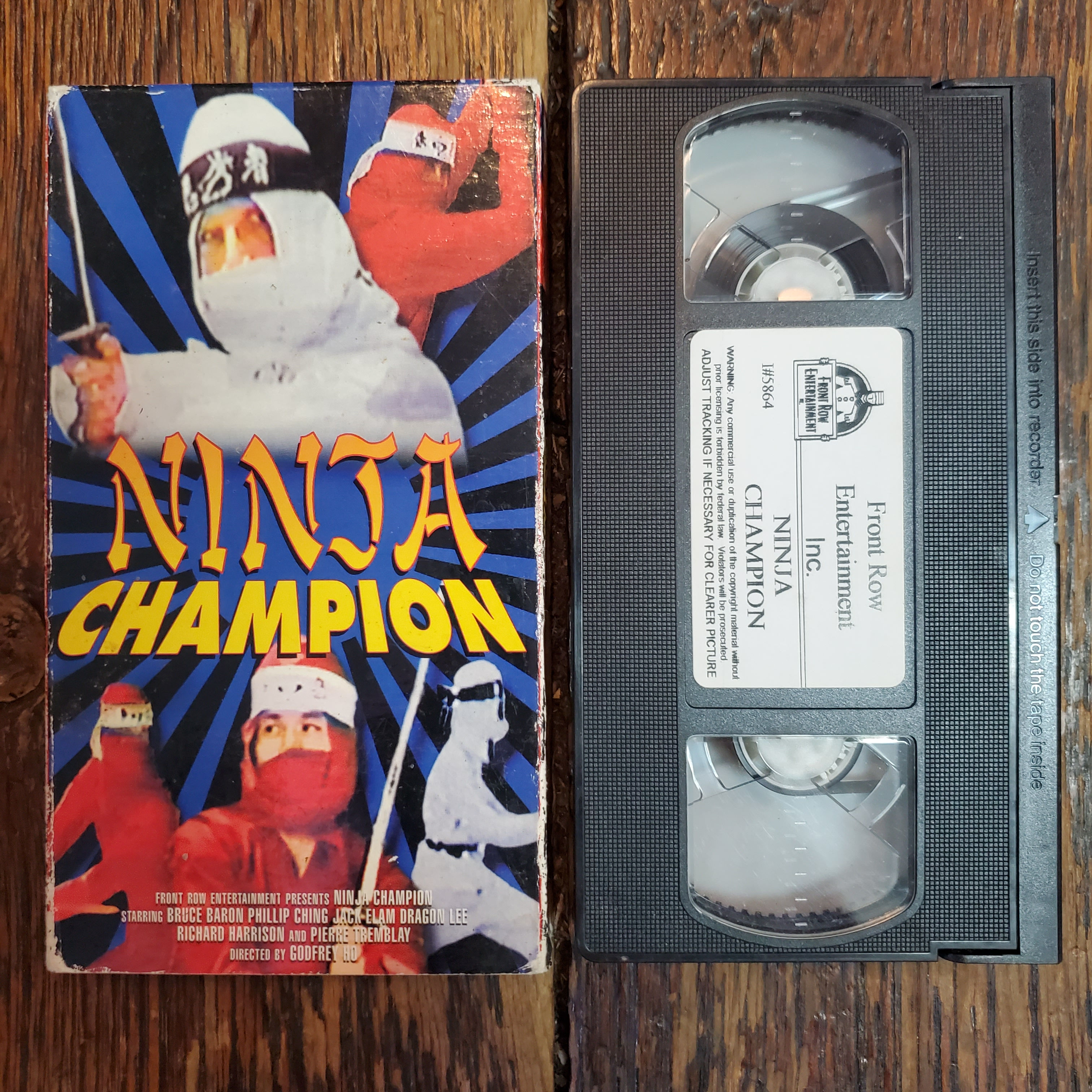 NINJA CHAMPION - VHS Tape