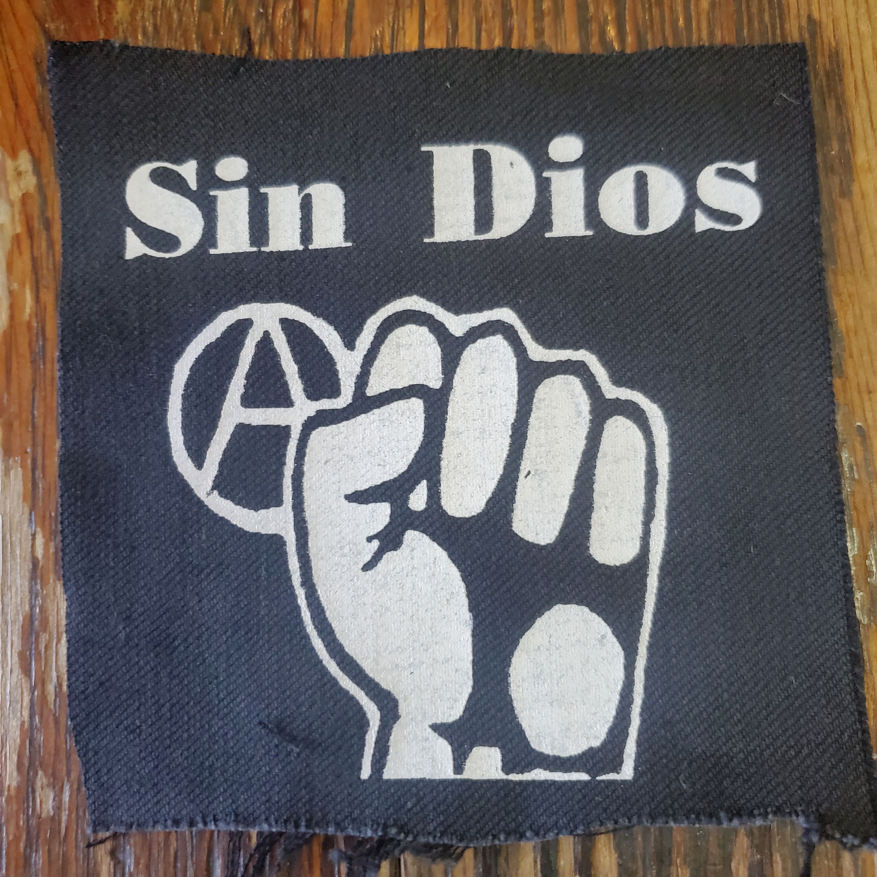 SIN DIOS - Cloth Patch