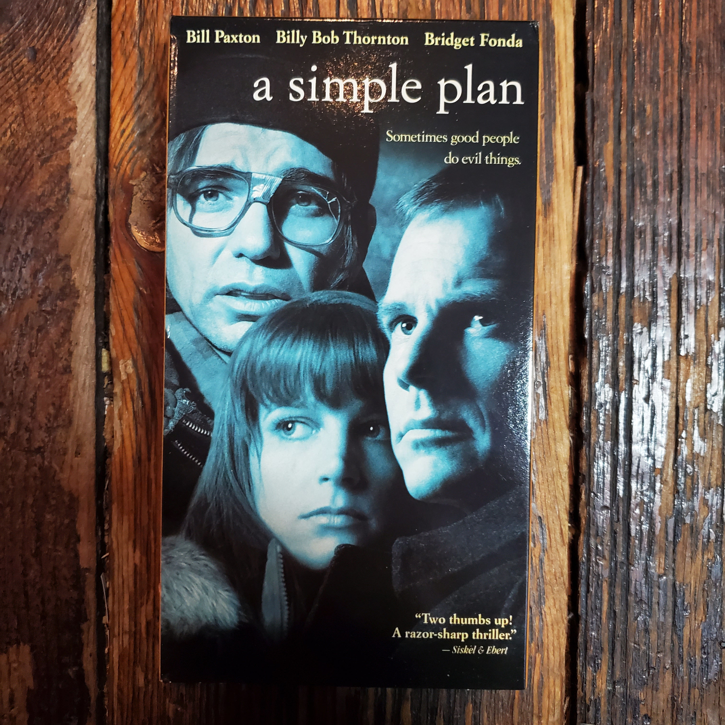 A SIMPLE PLAN- VHS Tape