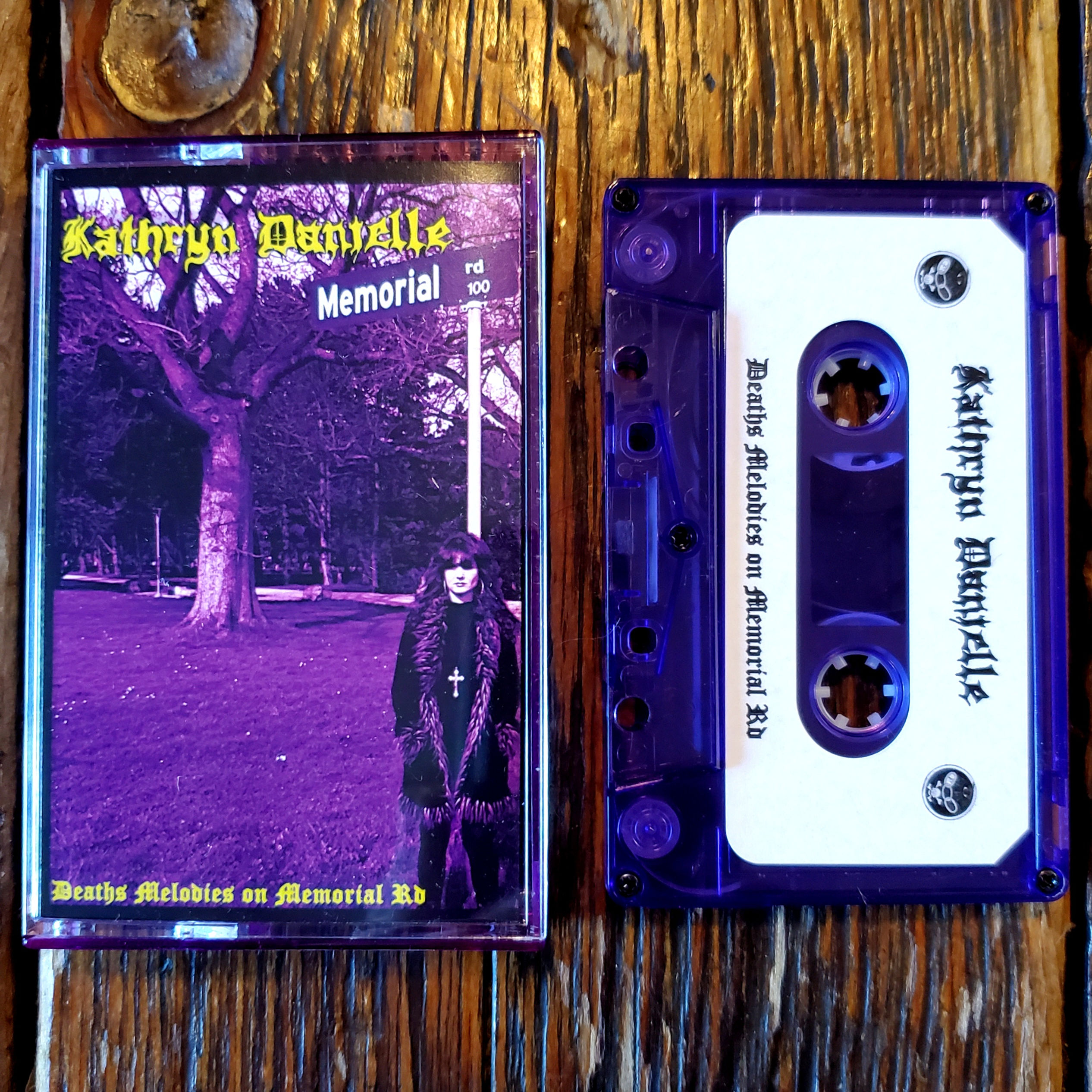 NEW Local! KATHRYN DANIELLE : Deaths Melodies on Memorial Rd. - Cassette Tape 