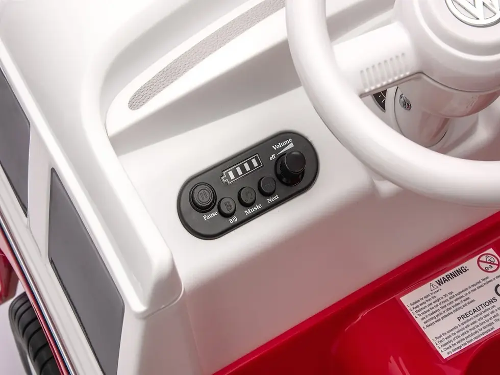 Miniature : VOLKSWAGEN T1 • 12v 4,5aH • ROUGE