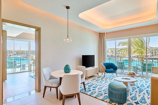 Executive Suite One Bedroom Marina View- Living Room.jpg
