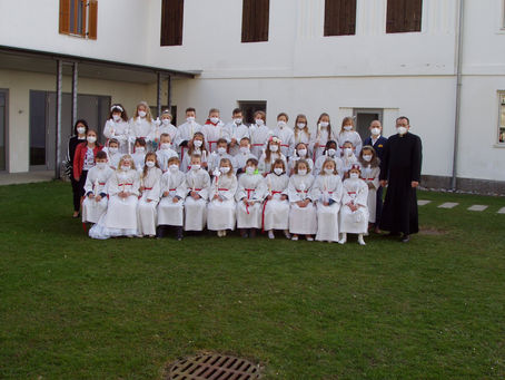 Erstkommunion der 3.Klassen der VS Sankt Marein am 10.04.2021