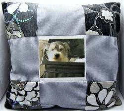 Keepsake Cushion in Memory of Belle