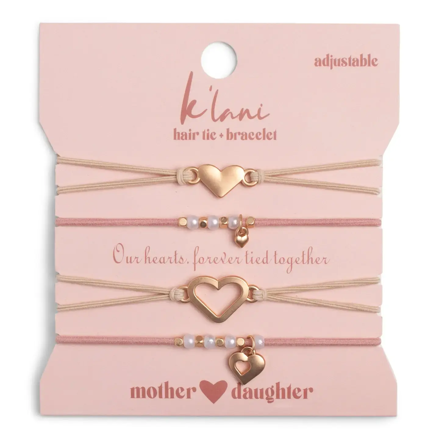 K'lani Mother Daughter Hair tie bracelet