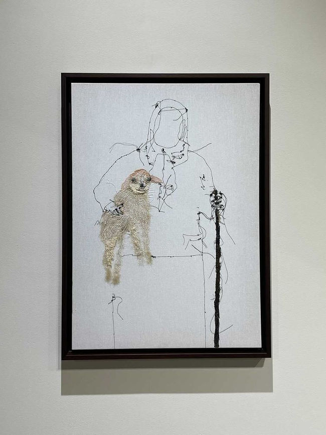 Sheep & Villager Woman