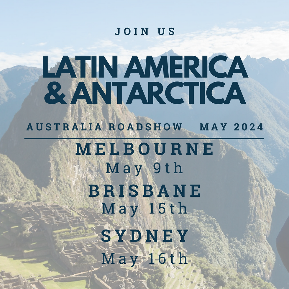 Latin America Roadshow Invitation