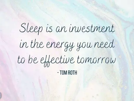Eat, Move, SLEEP Better