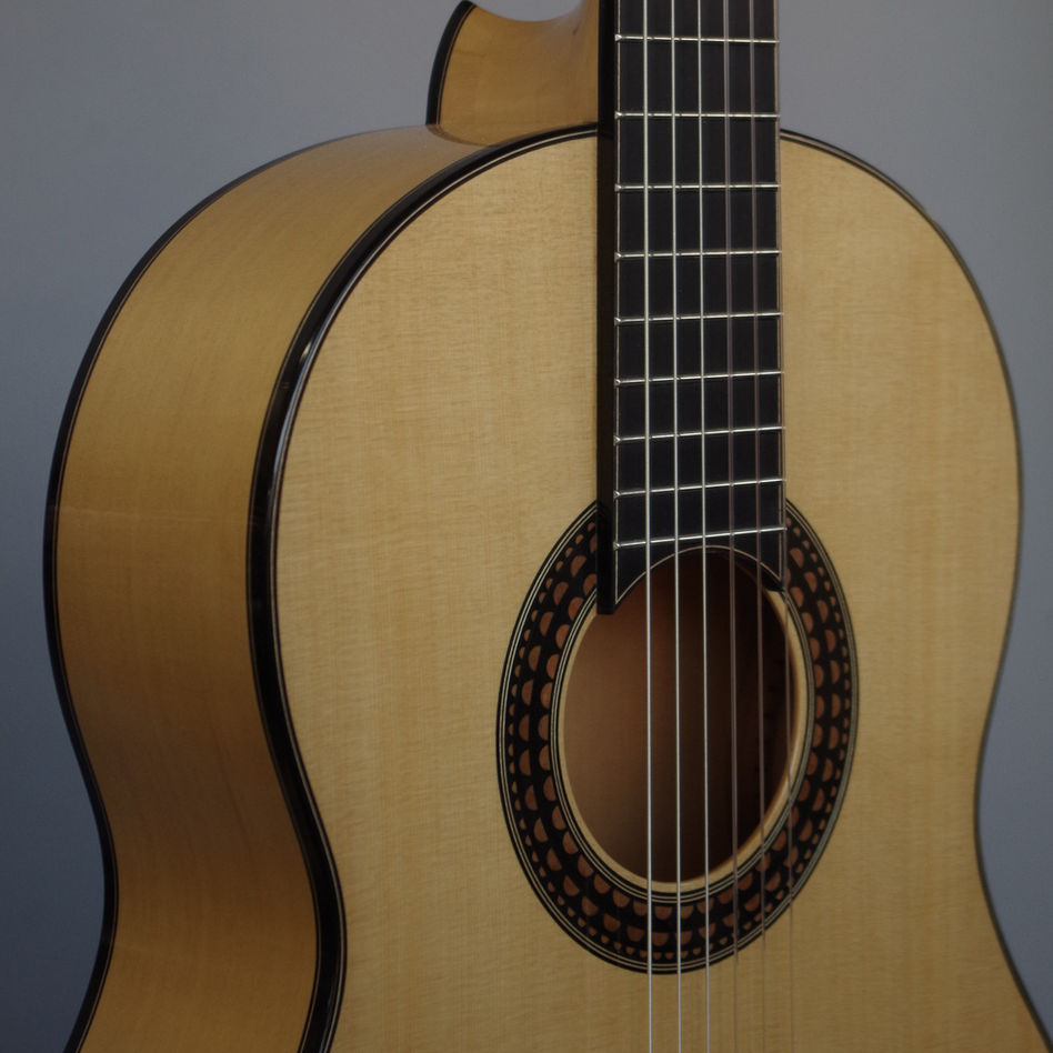 Guitare Flamenca du luthier William Parent Senez