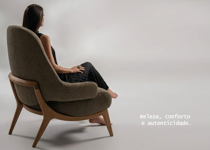 Miniatura: Conforto ergonômico e acolhedor