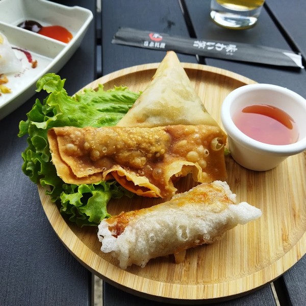 Arranged Food and Objects